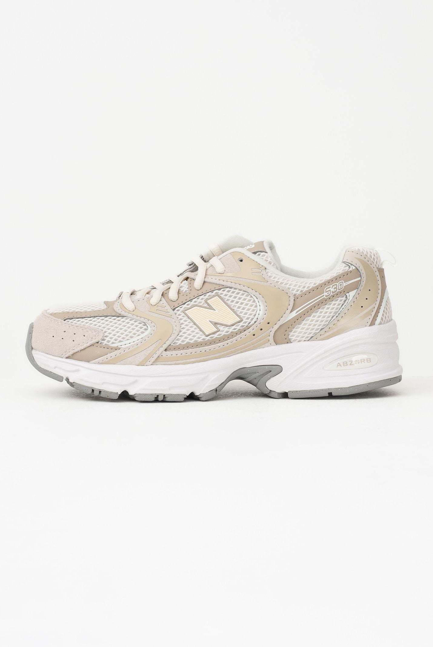 NEW BALANCE Sneakers 530 Lace panna e beige per uomo e donna G5303QO . NEW BALANCE