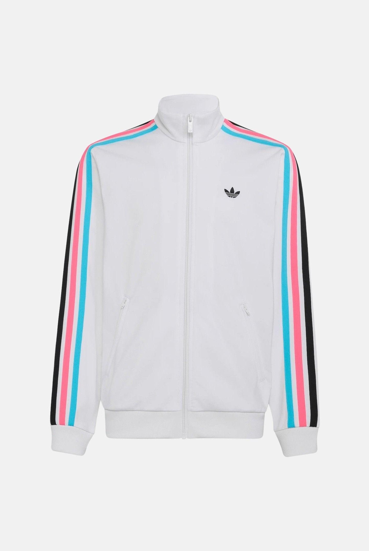 ADIDAS ORIGINALS felpa con zip Firebird Loose Track Top White bianca unisex bambino HZ6644 . ADIDAS ORIGINALS