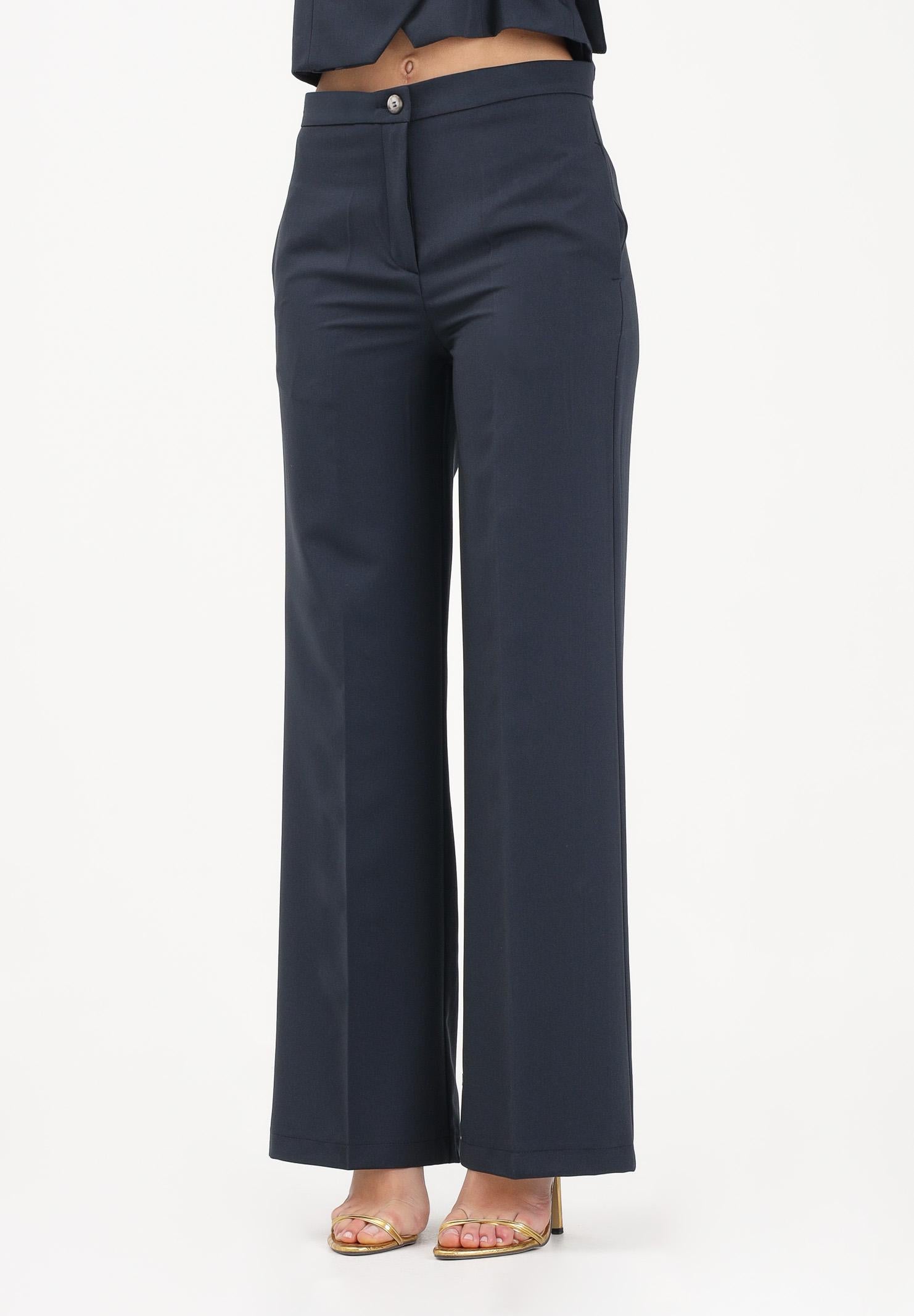 VICOLO Pantalone elegante blu da donna TAB0025 BL VICOLO