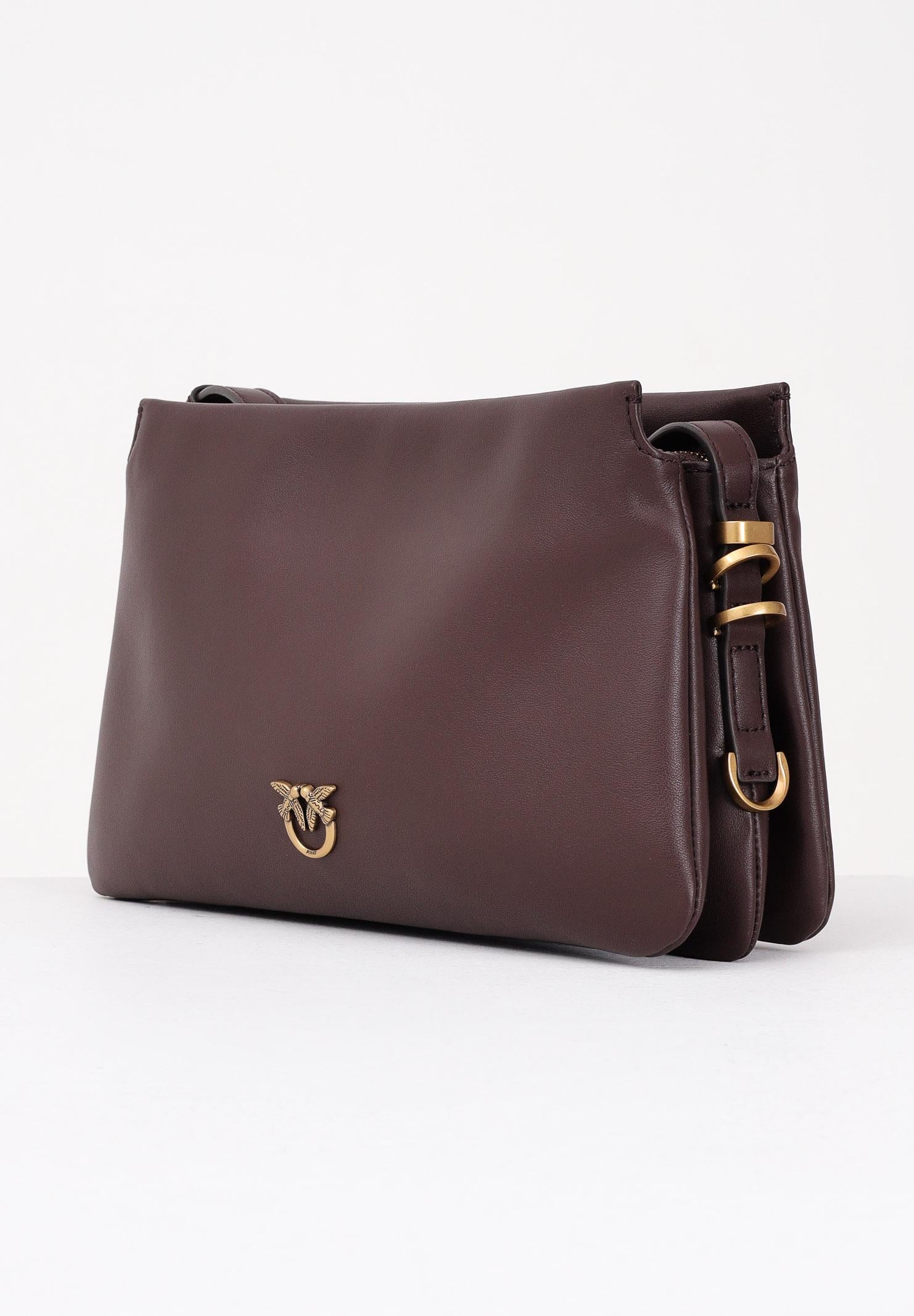 PINKO Borsa a tracolla Mini One, Two, Three Bag marrone da donna 105883A0QO LA7Q PINKO