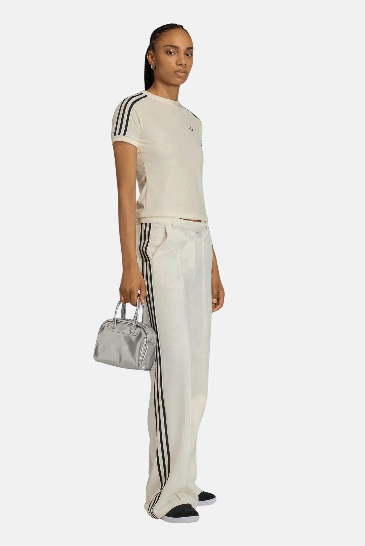 ADIDAS ORIGINALS Pantalone sportivo SPORT TAILORED bianco da donna KC9089 . ADIDAS ORIGINALS