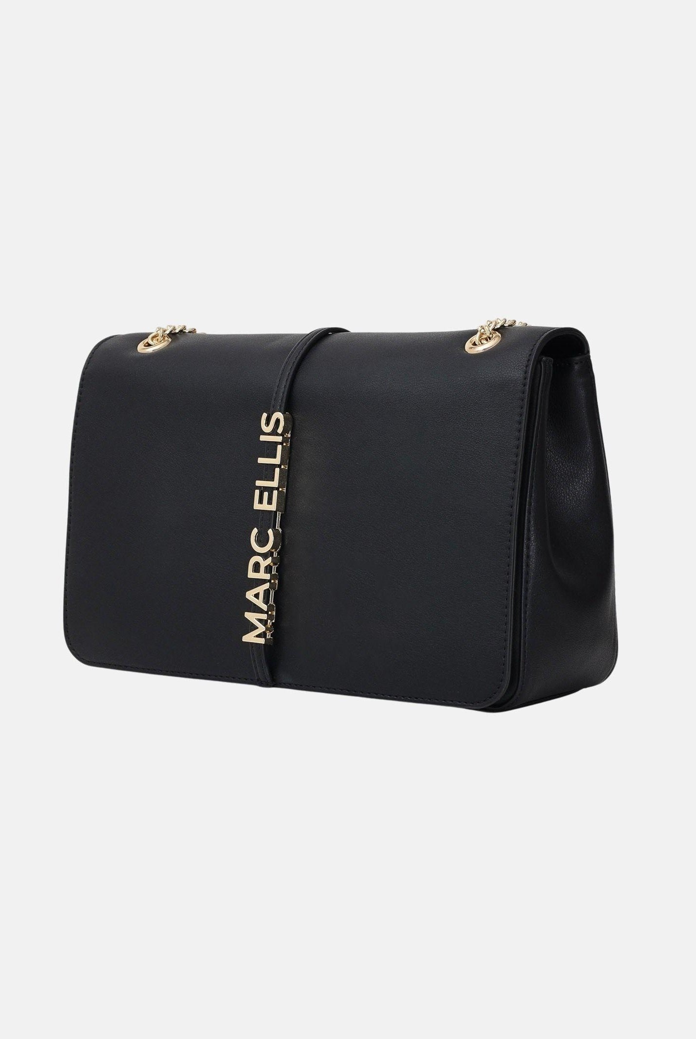 MARC ELLIS Borsa a tracolla Joelle Macro LT nera da donna JOELLE-MACRO-LT BLGO MARC ELLIS