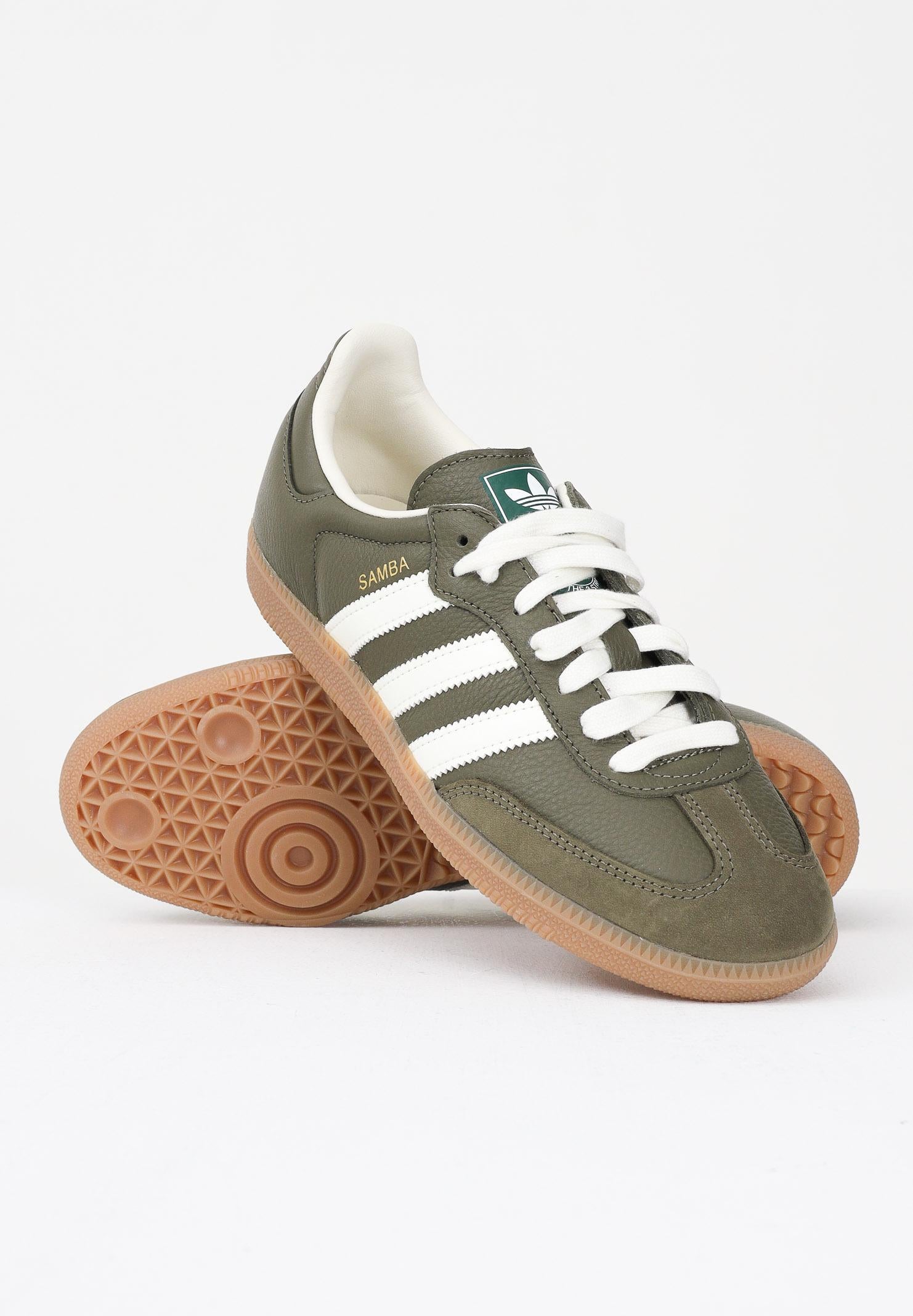 ADIDAS ORIGINALS Sneakers Samba OG verde mimetico per uomo e donna JR0890 ADIDAS ORIGINALS