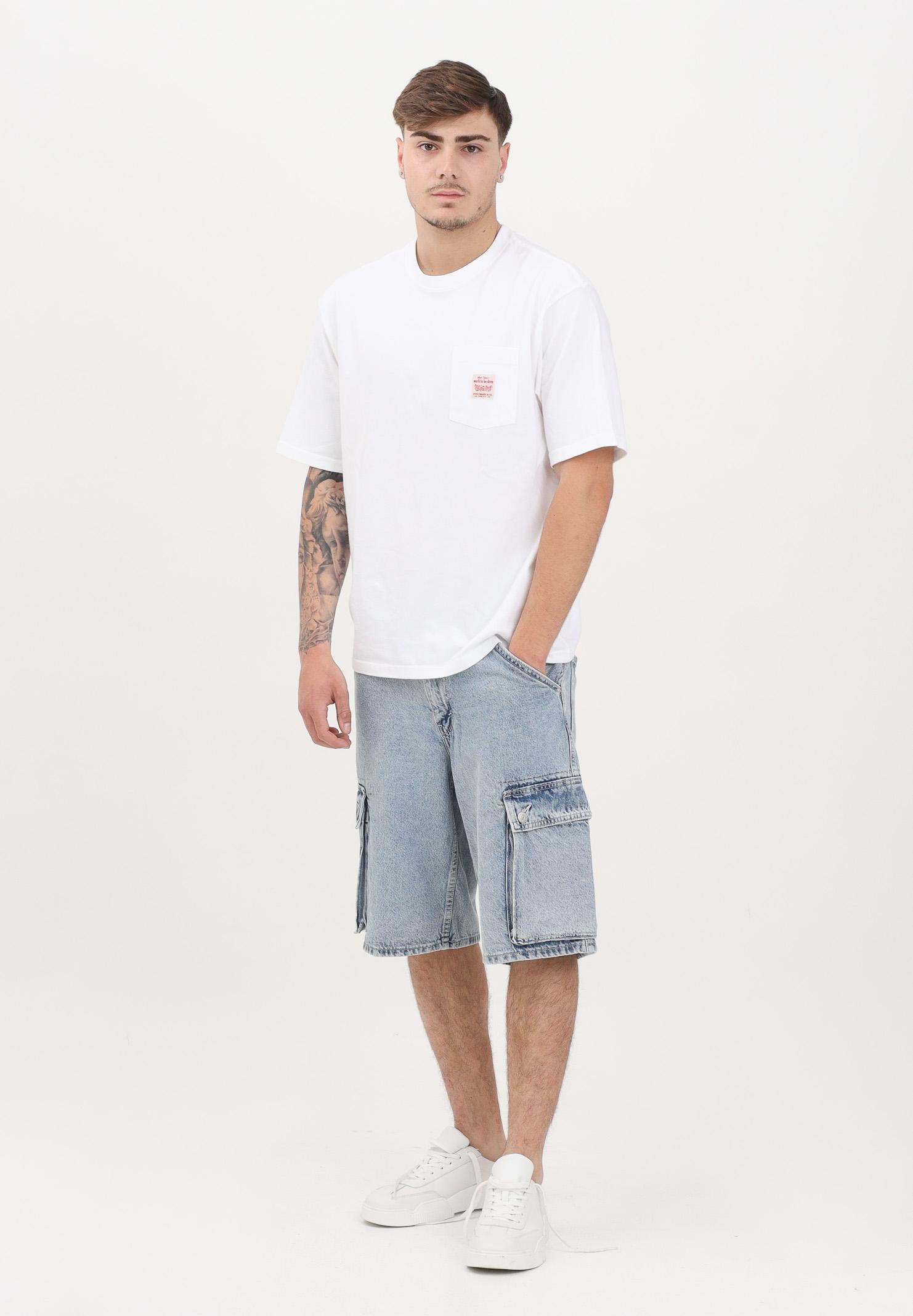 LEVI'S® Shorts 478™ Baggy Cargo in denim chiaro da uomo 001GU-0004 . LEVI'S®