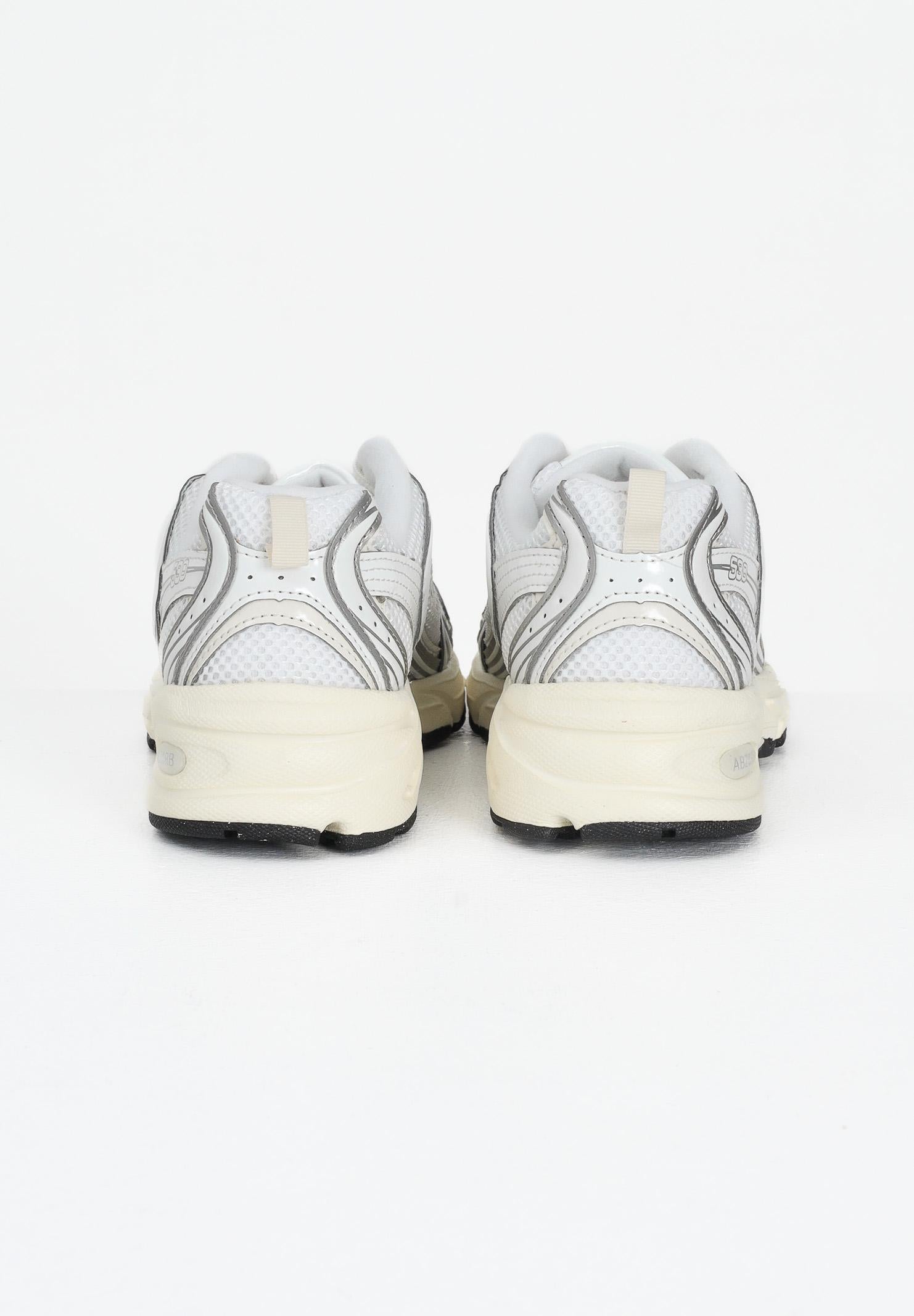 NEW BALANCE Sneakers 530 argento e panna da donna U530ESB NEW BALANCE