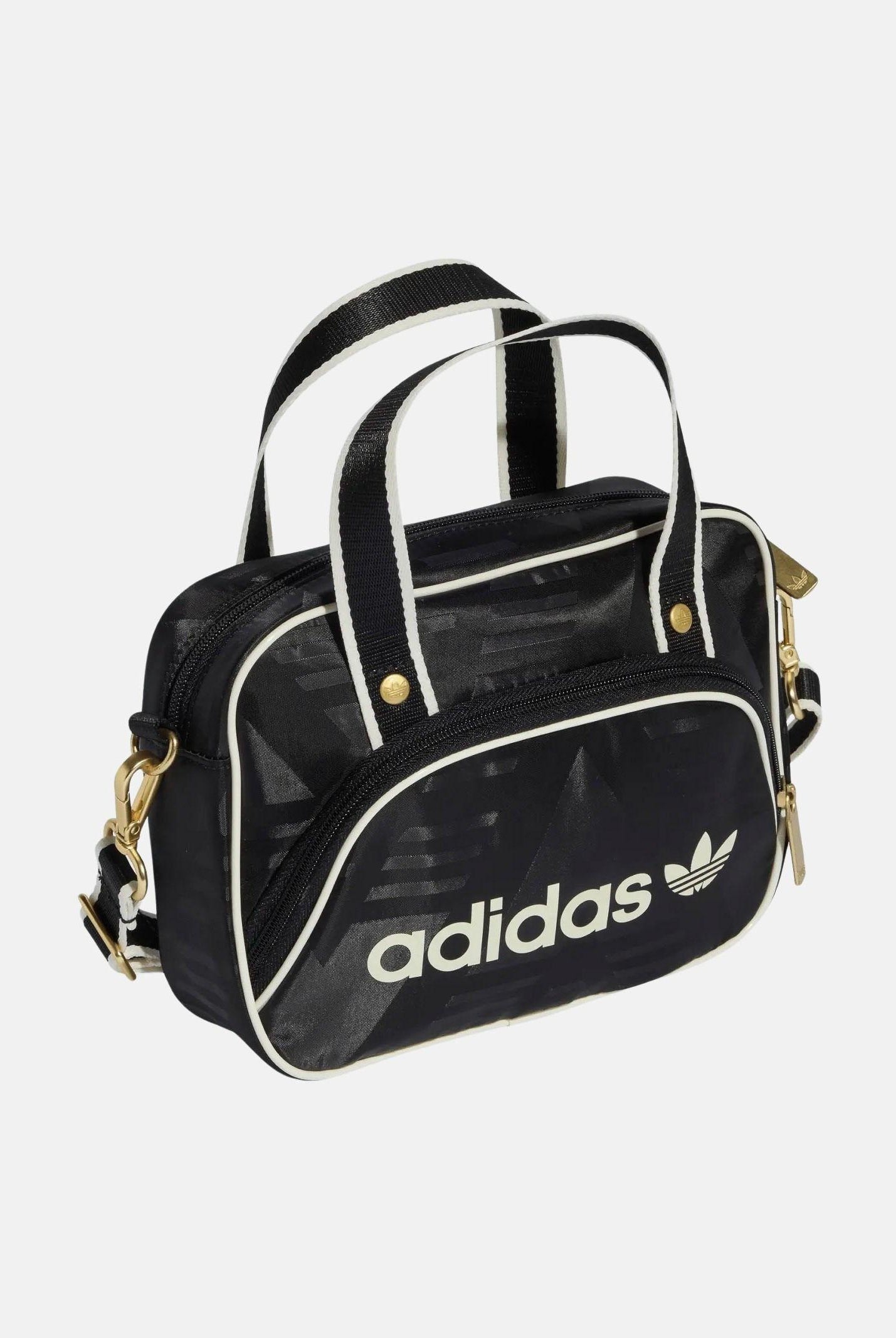 ADIDAS ORIGINALS Borsa a mano AIRLINER SMALL nera da donna KE2316 . ADIDAS ORIGINALS