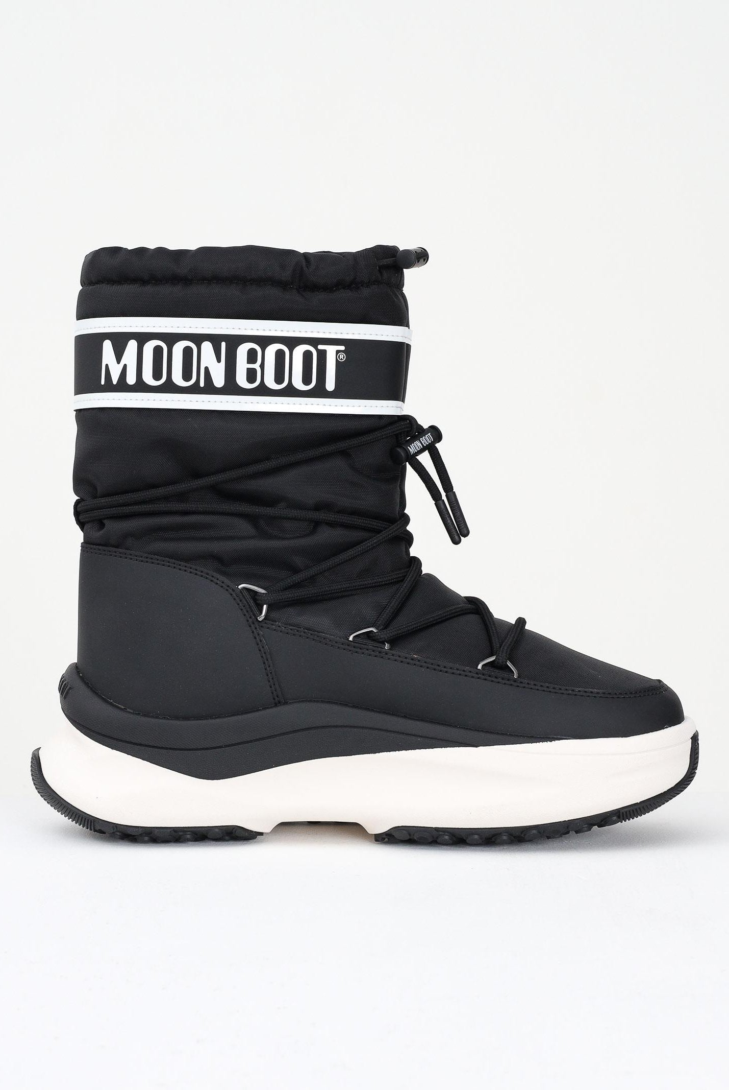 MOON BOOT Stivali da neve MOON247 POLAR neri da uomo 80D2490010 N001 MOON BOOT