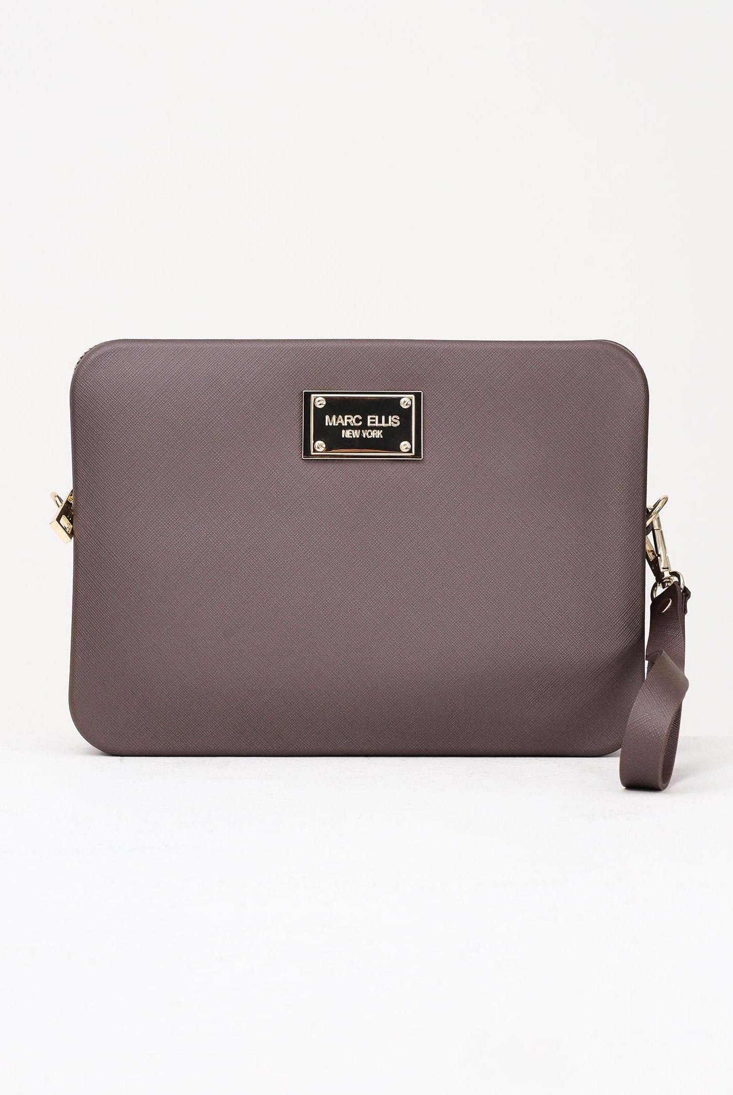 MARC ELLIS Pochette FLAT-FLOWE cacao da donna FLAT-FLOWE25 COLIGO MARC ELLIS