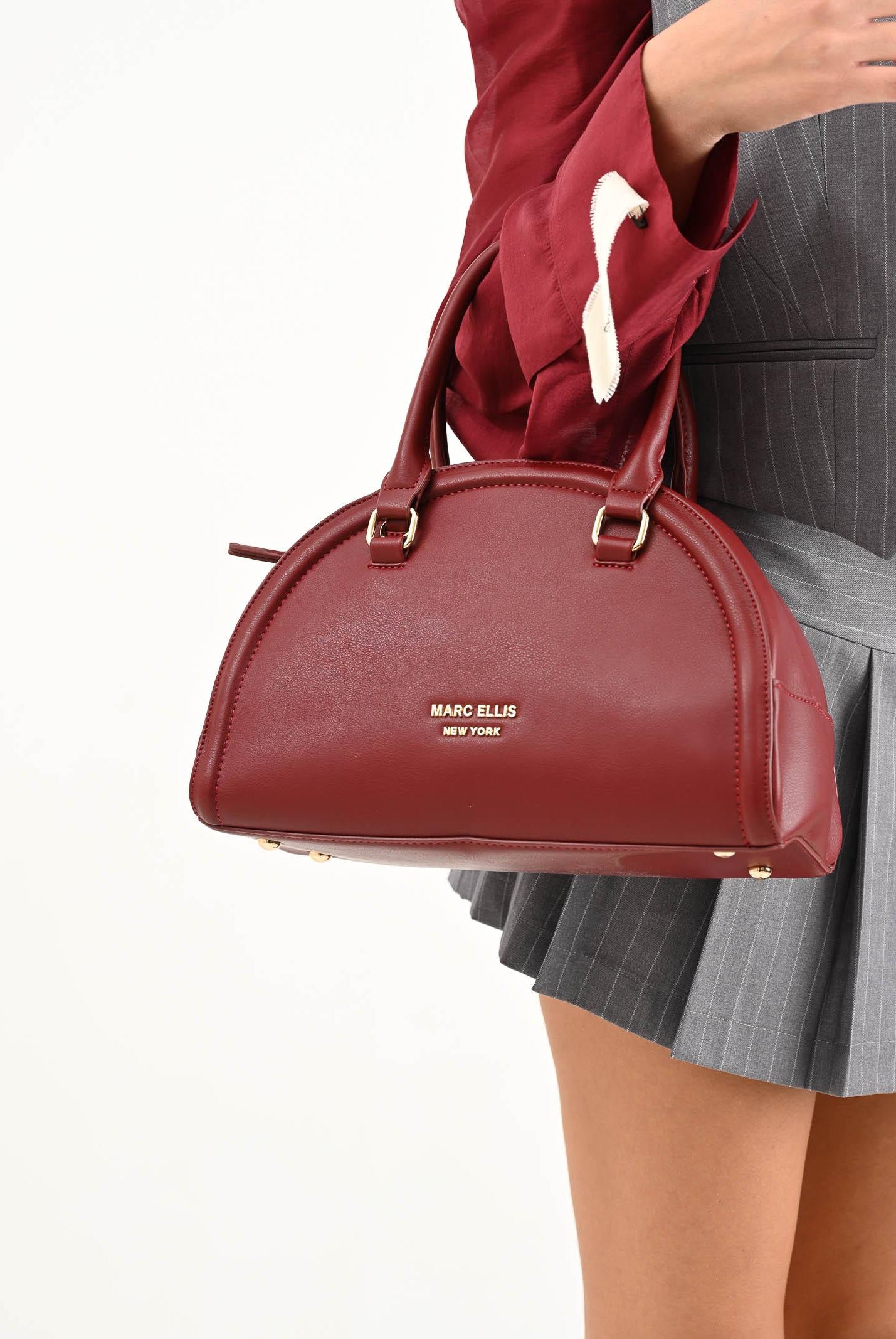 MARC ELLIS Borsa a mano Brilla bordeaux da donna BRILLA-BAG RU MARC ELLIS