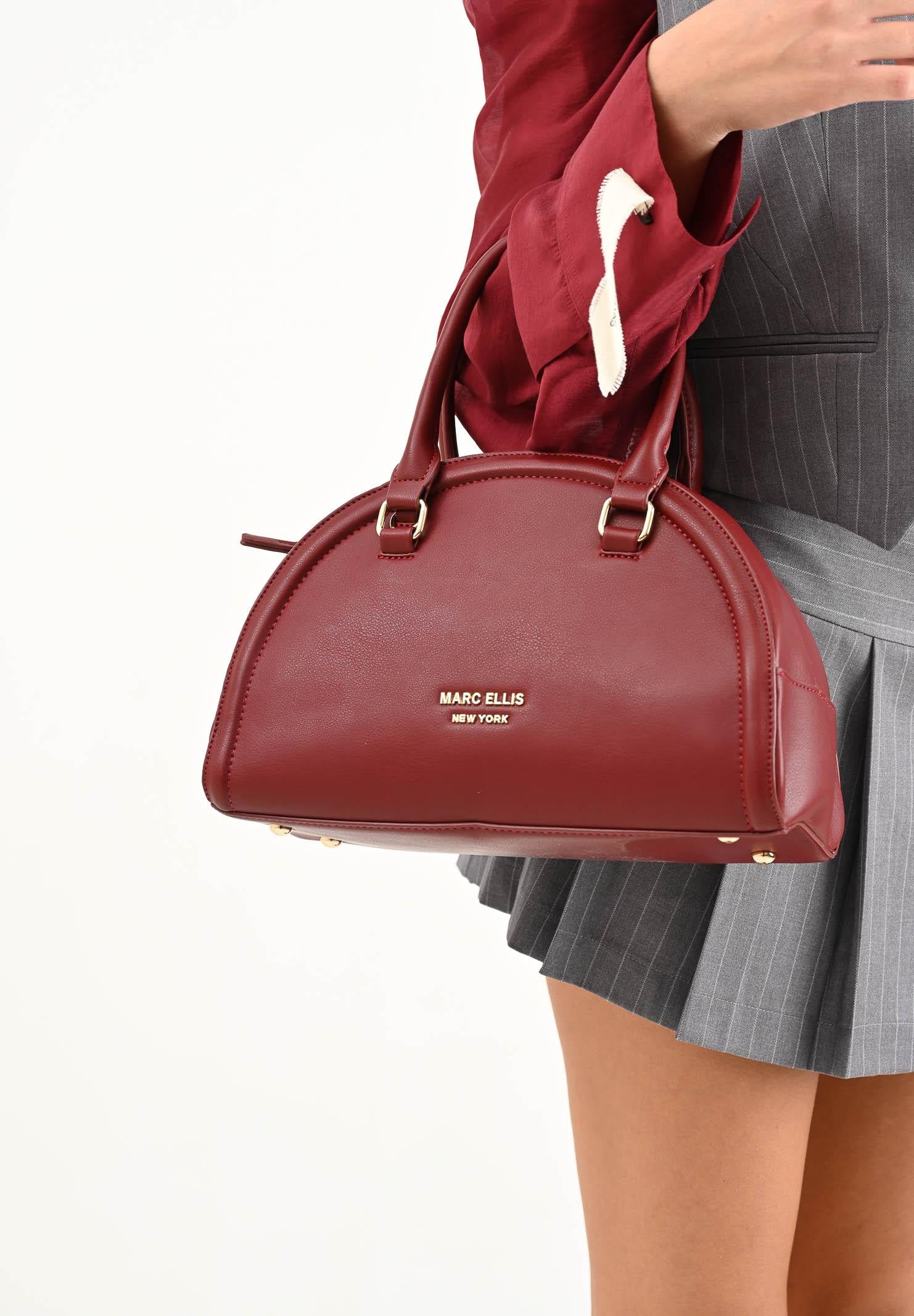 MARC ELLIS Borsa a mano Brilla bordeaux da donna BRILLA-BAG RU MARC ELLIS