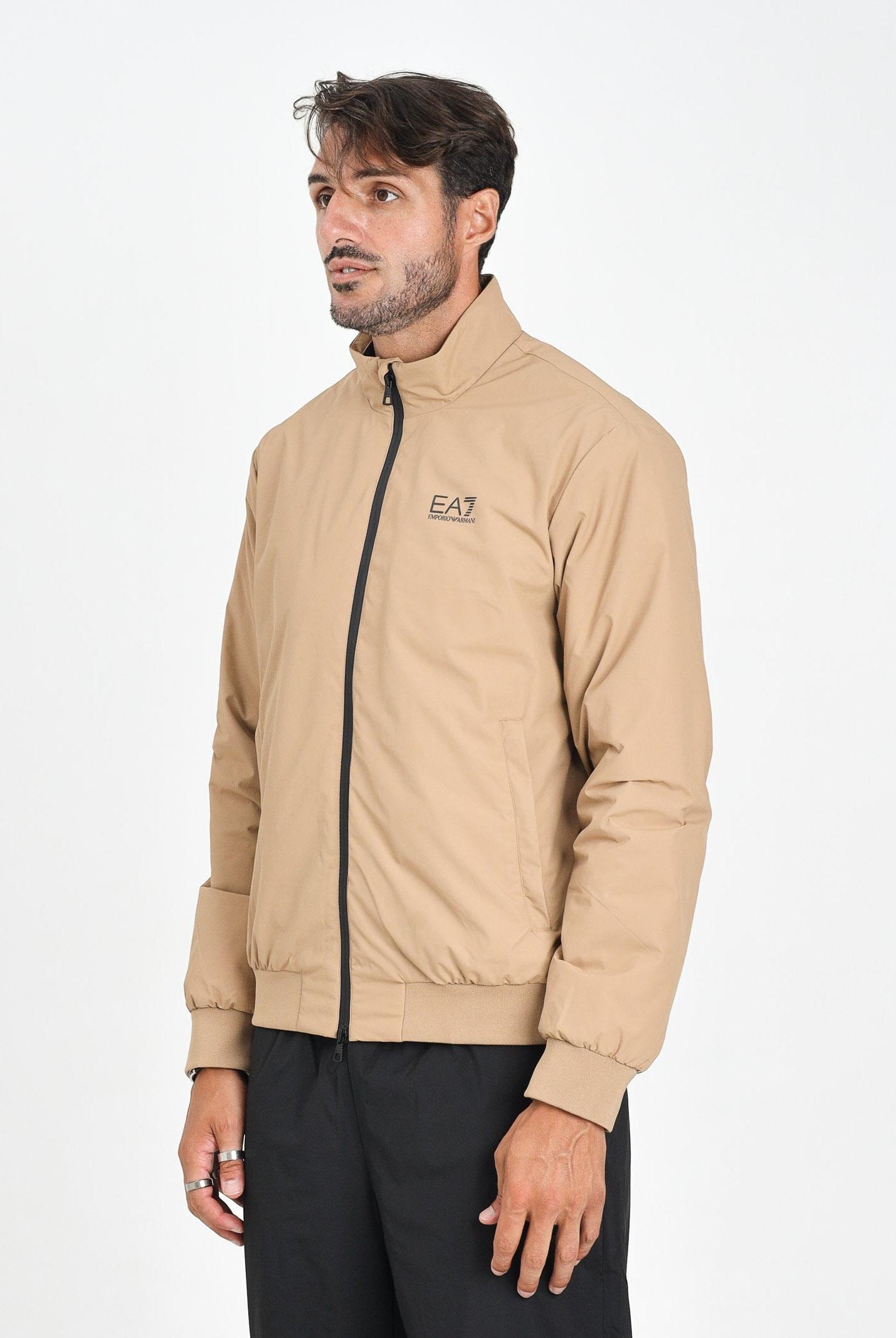 EA7 Bomber Core Identity beige da uomo 8NPB20PNFZZ U6171 EA7