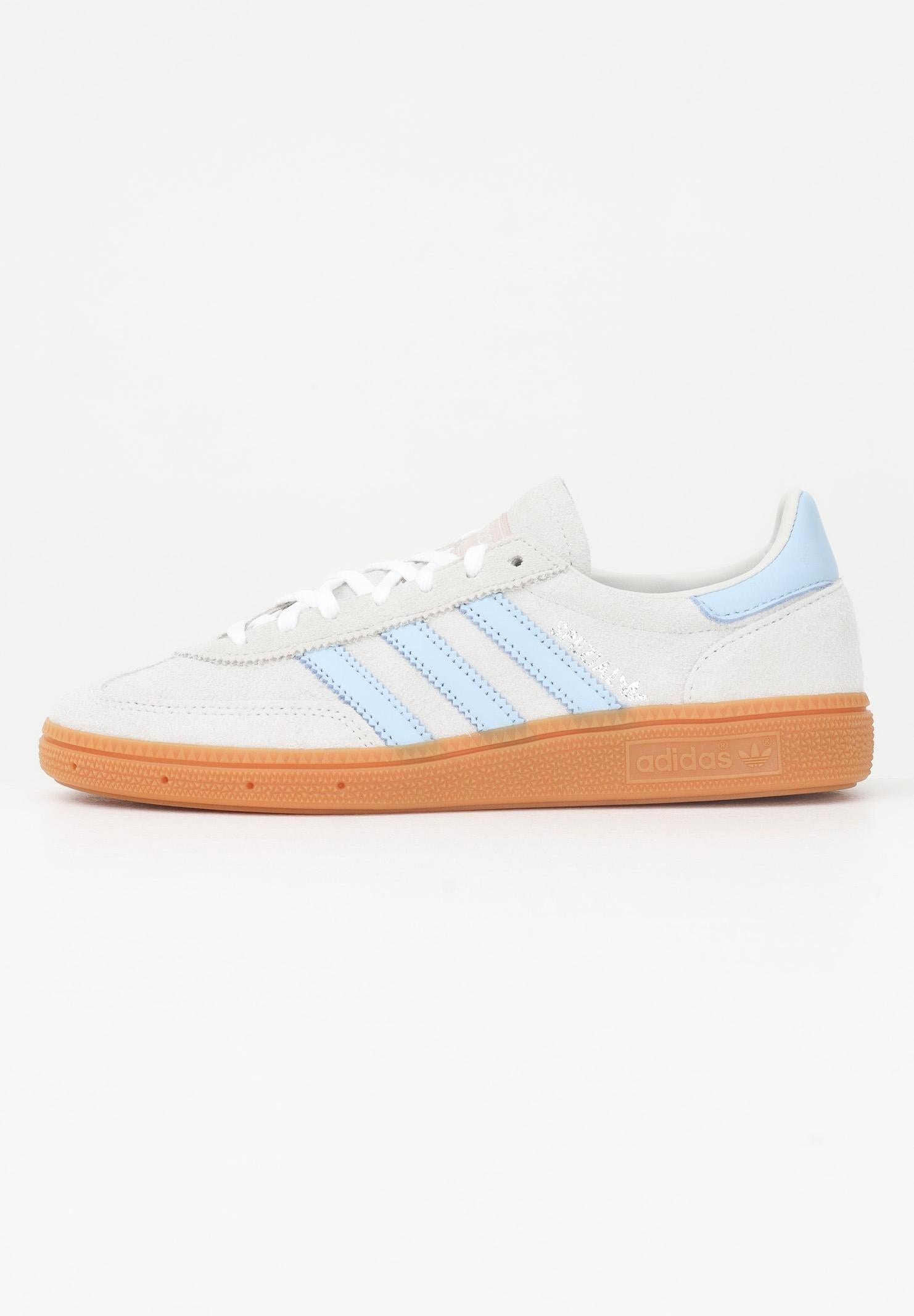 ADIDAS ORIGINALS Sneakers Handball Spezial grigie e azzurre per uomo e donna JS0241 . ADIDAS ORIGINALS