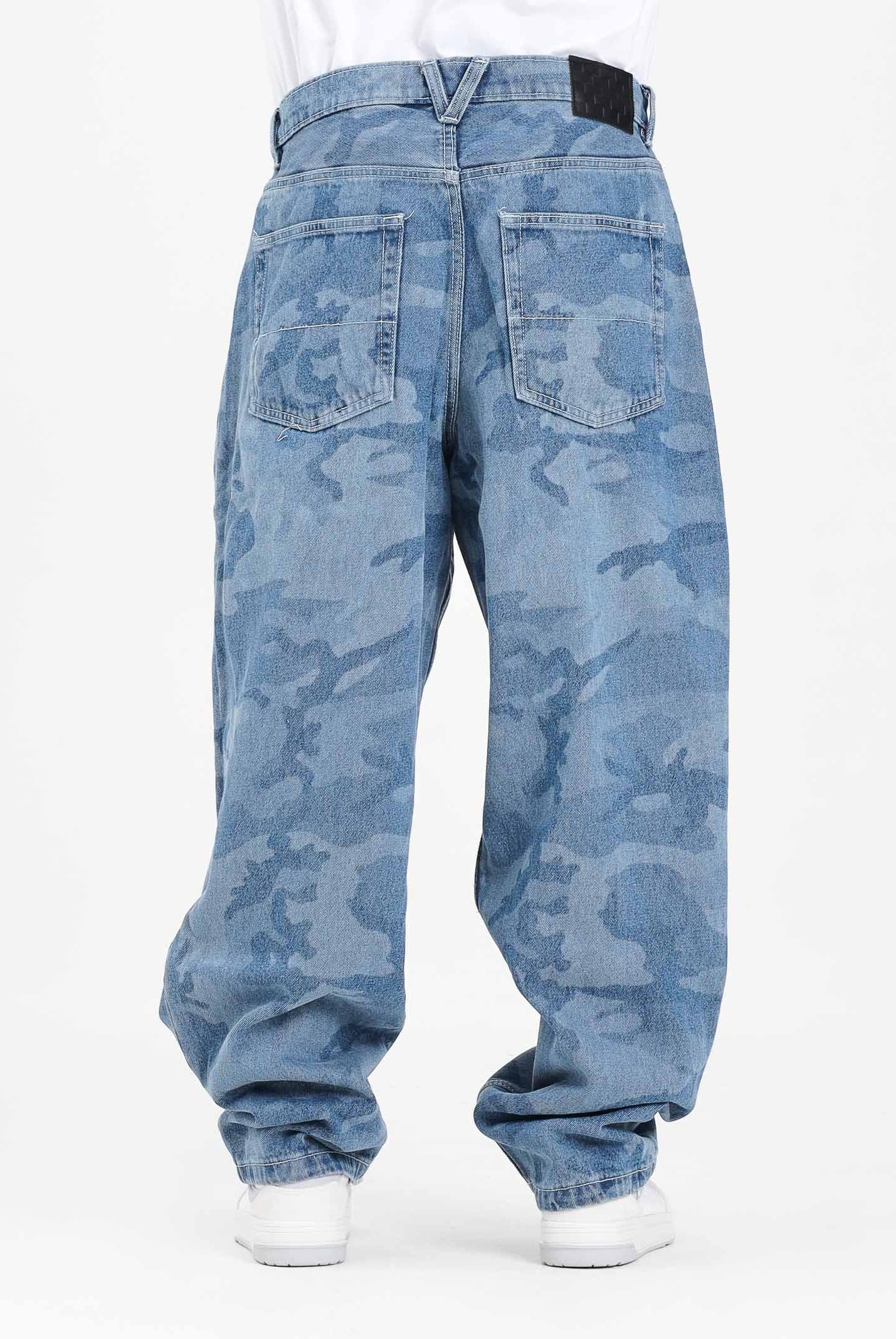 VANS Jeans Skate Check-5 Loose in denim camouflage da uomo VN000PH8CDX1 VANS