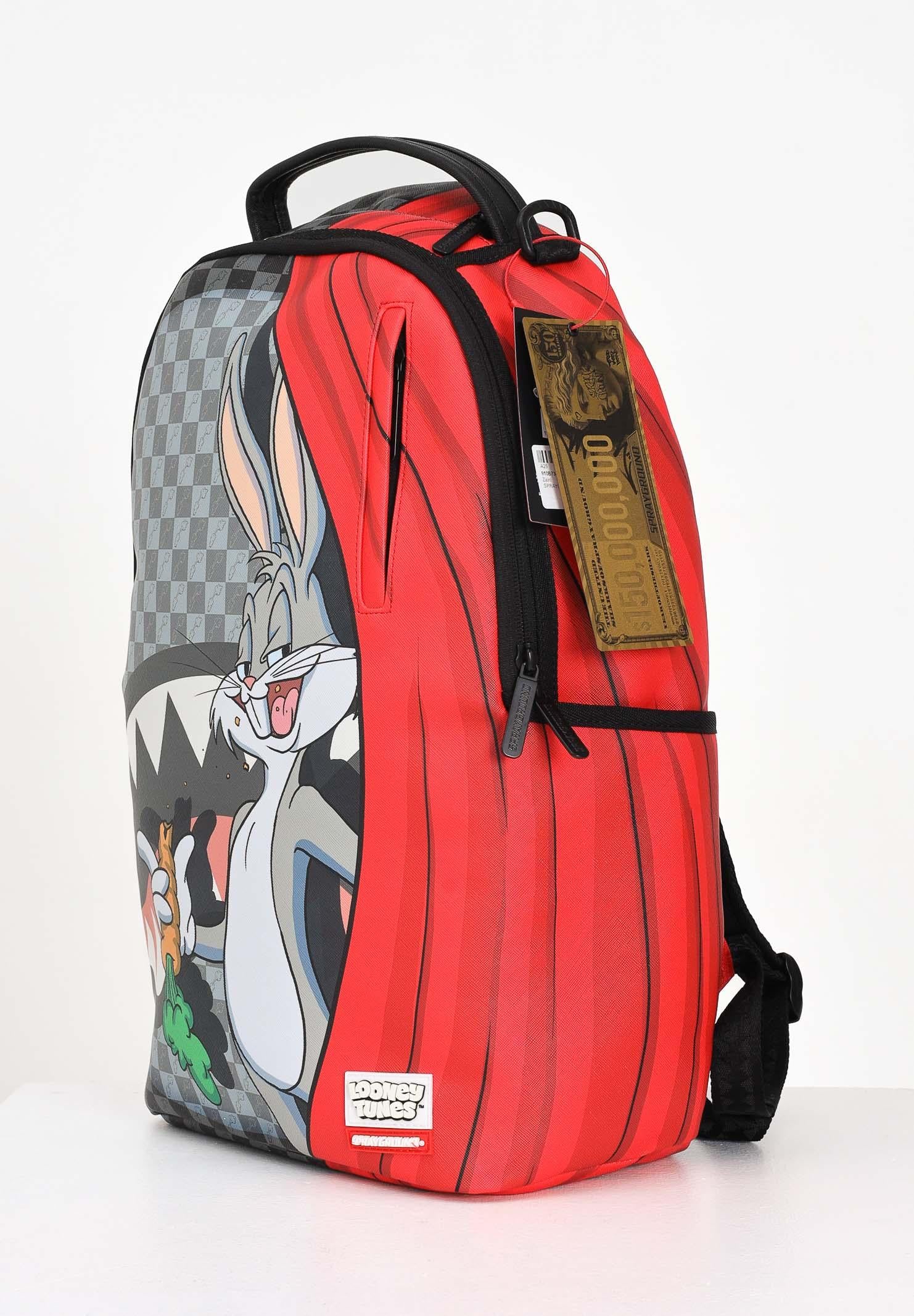 SPRAYGROUND Zaino BUGS CURTAIN REVEAL DLXSV nero e grigio per uomo e donna 910B7343NSZ SPRAYGROUND