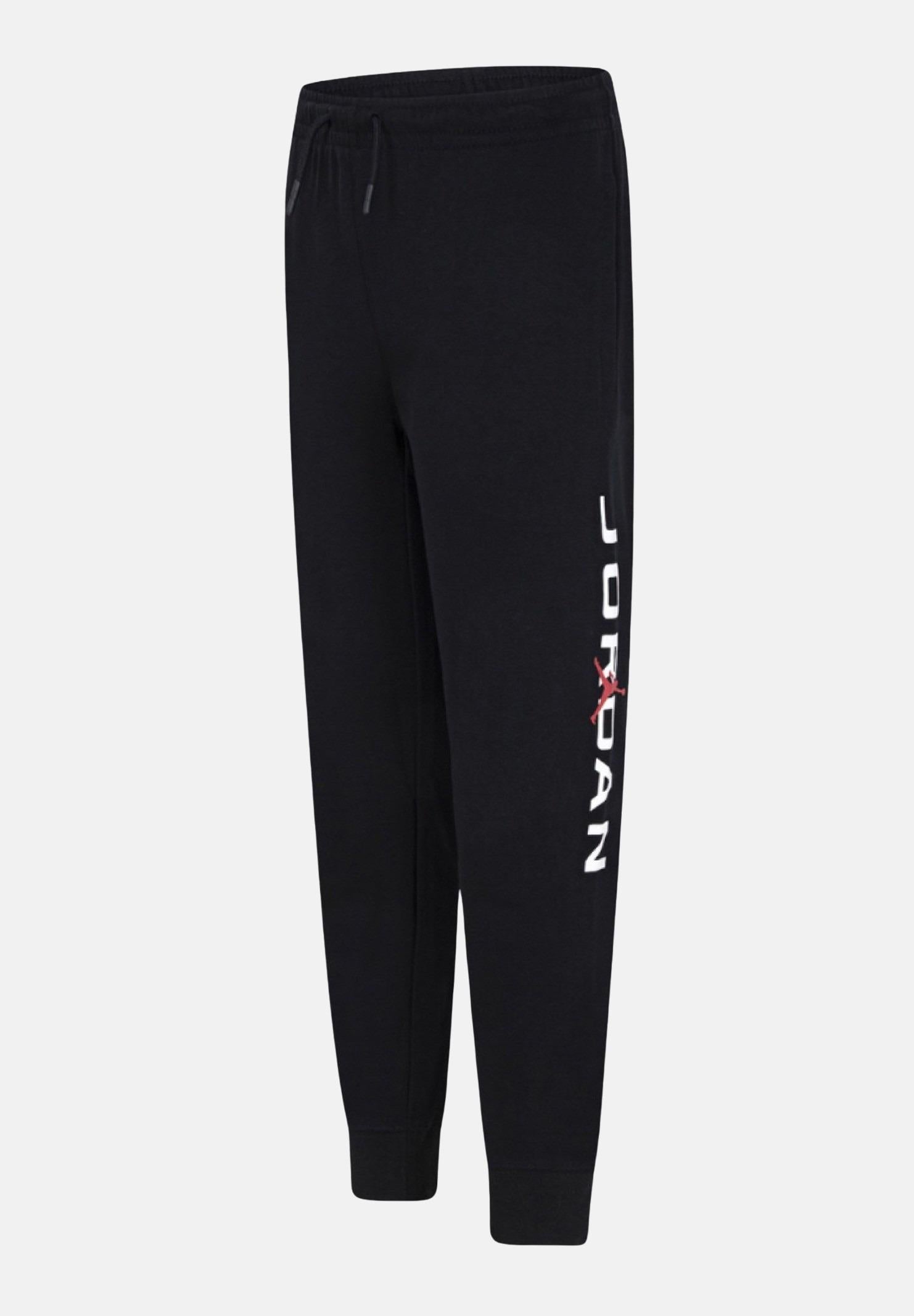 JORDAN Pantalone sportivo Baseline French Terry nero per bambino e bambina 95D745 023 JORDAN