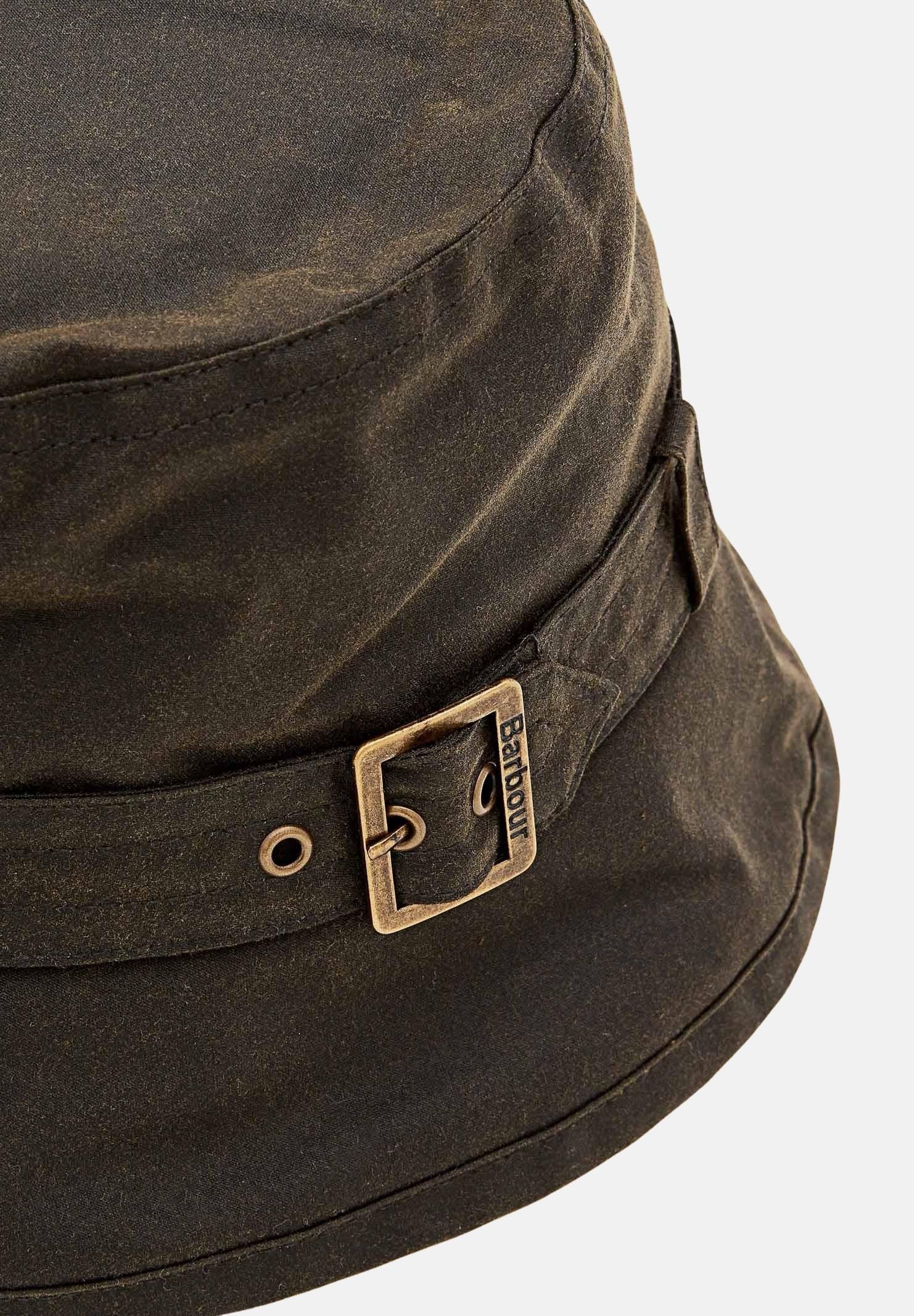 BARBOUR Bucket Kelso Wax con cinturino color oliva per uomo e donna 242-LHA0174LHA OL11 BARBOUR