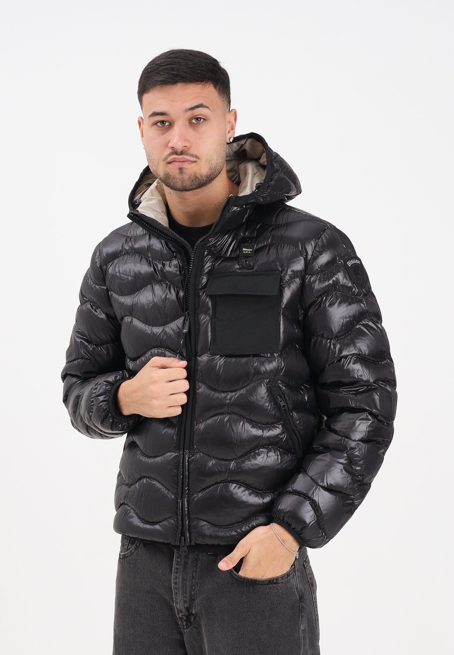 BLAUER Piumino BRYANT nero da uomo 25WBLUC02080-005958 999EI BLAUER