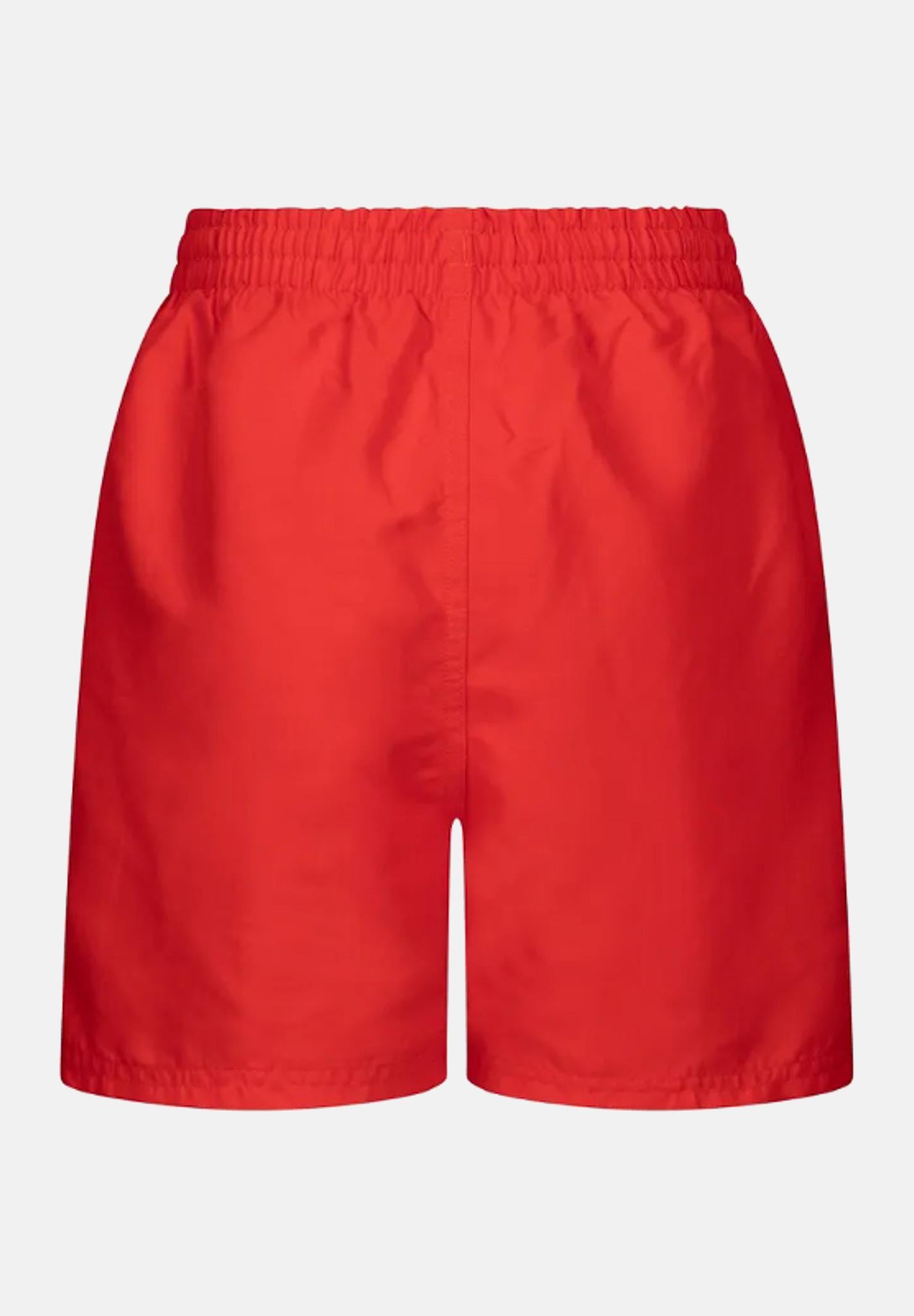 NIKE Shorts mare rosso da bambino con swoosh NESSB866 614 NIKE