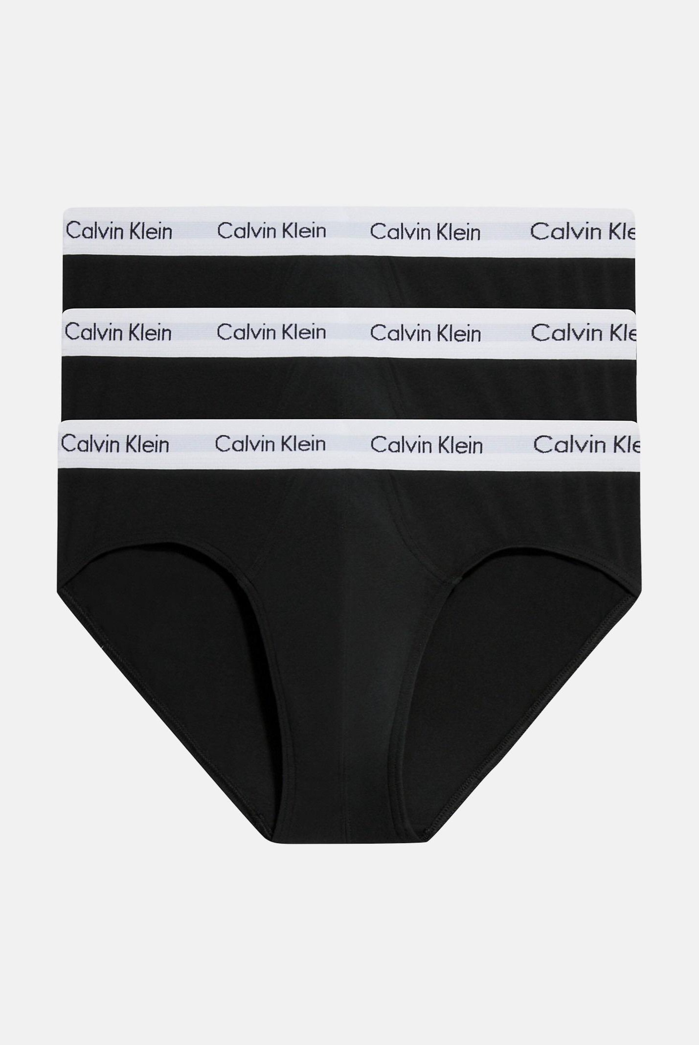CALVIN KLEIN Set da tre slip neri da uomo 0000U2661G 001 CALVIN KLEIN