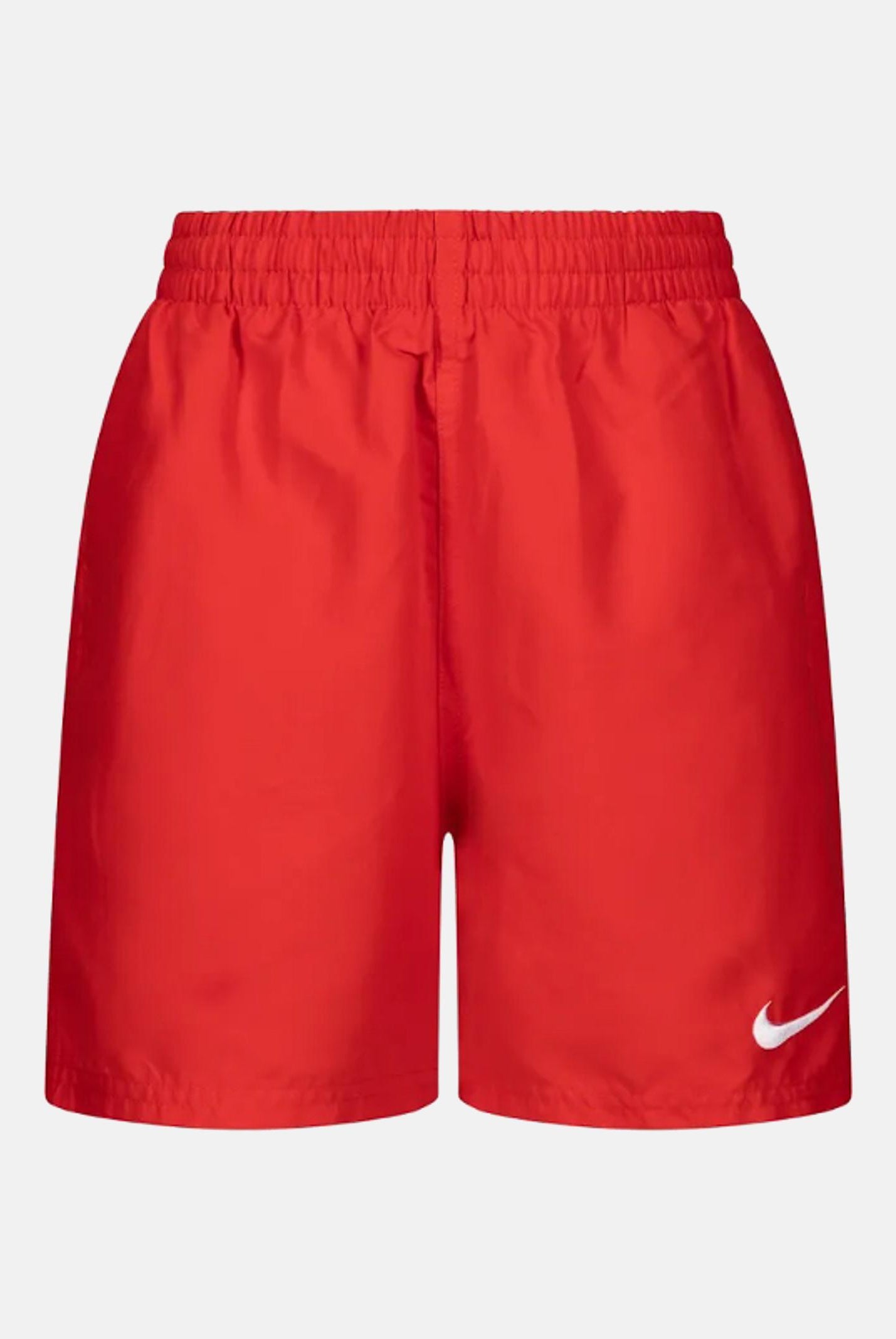 NIKE Shorts mare rosso da bambino con swoosh NESSB866 614 NIKE