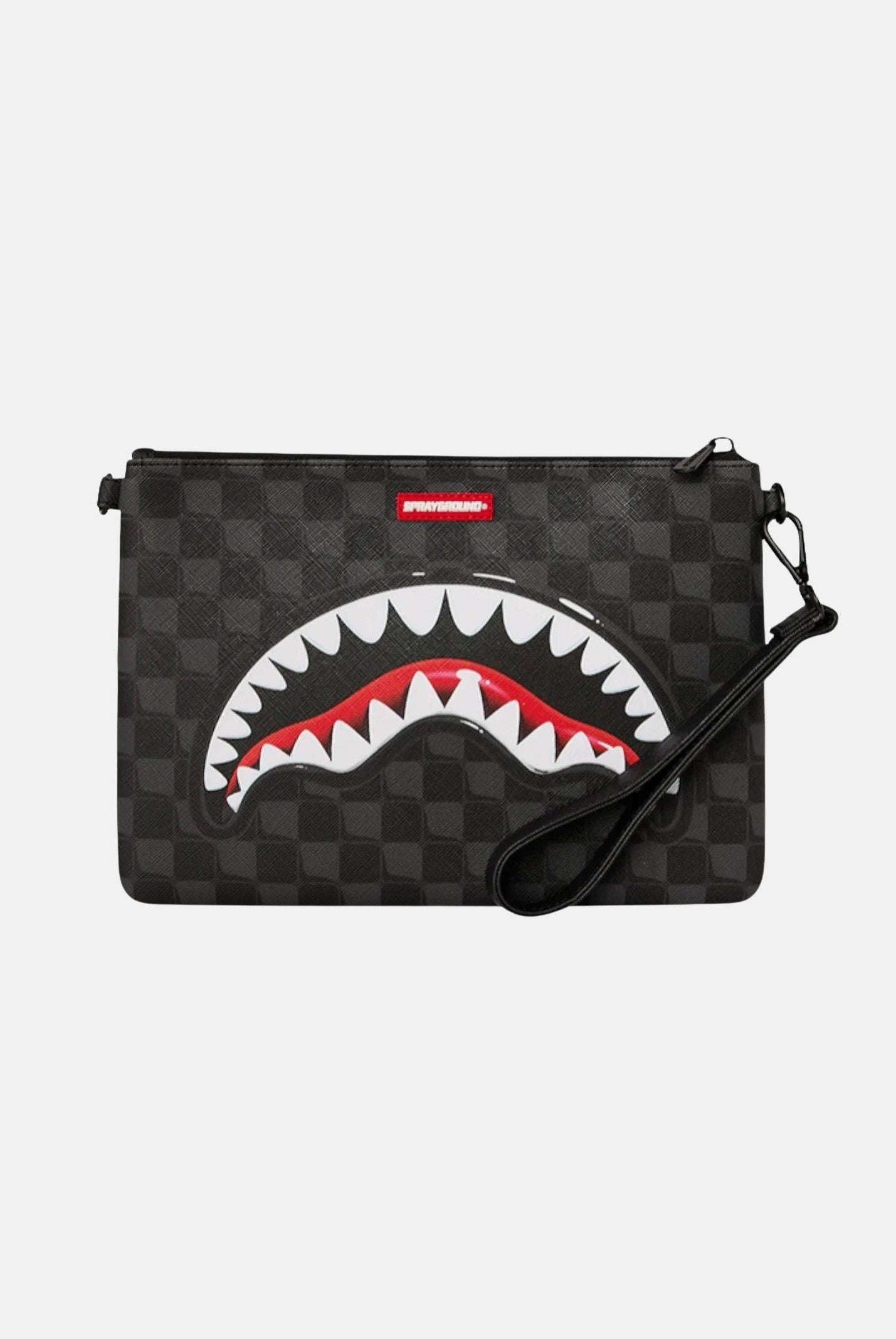 SPRAYGROUND Pochette SIP BALLOON BLACK nera per uomo e donna 910B8948NSZ . SPRAYGROUND