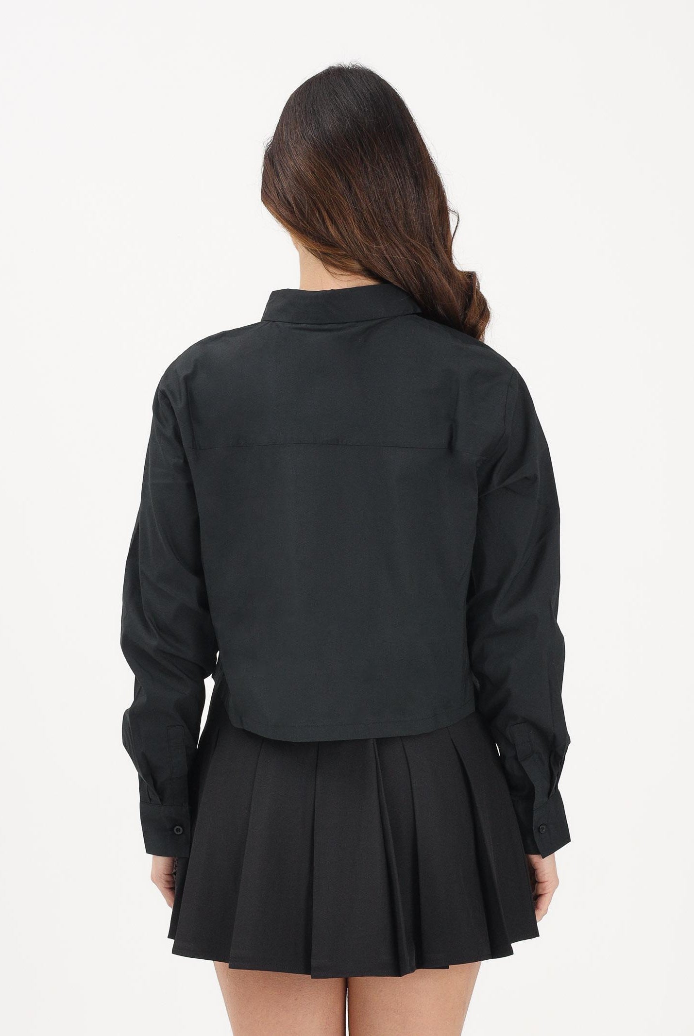 JDY Camicia a manica lunga nera da donna 15363677 BL JDY