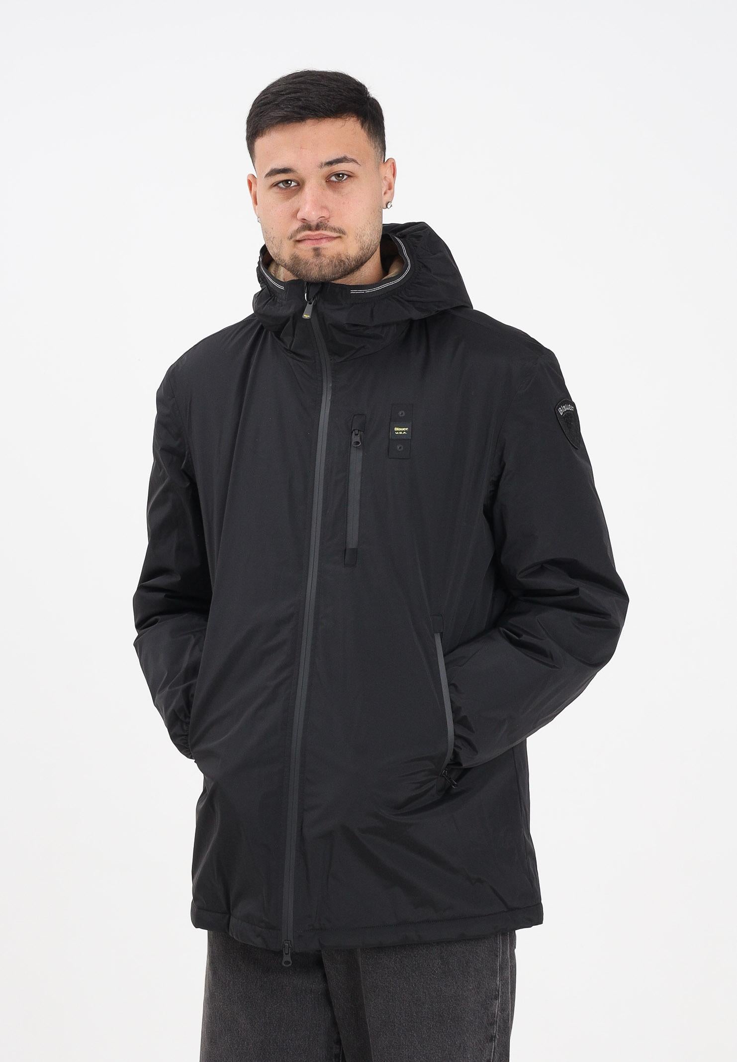 BLAUER Piumino JARVIS nero da uomo 25WBLUK11139-007110 999 BLAUER