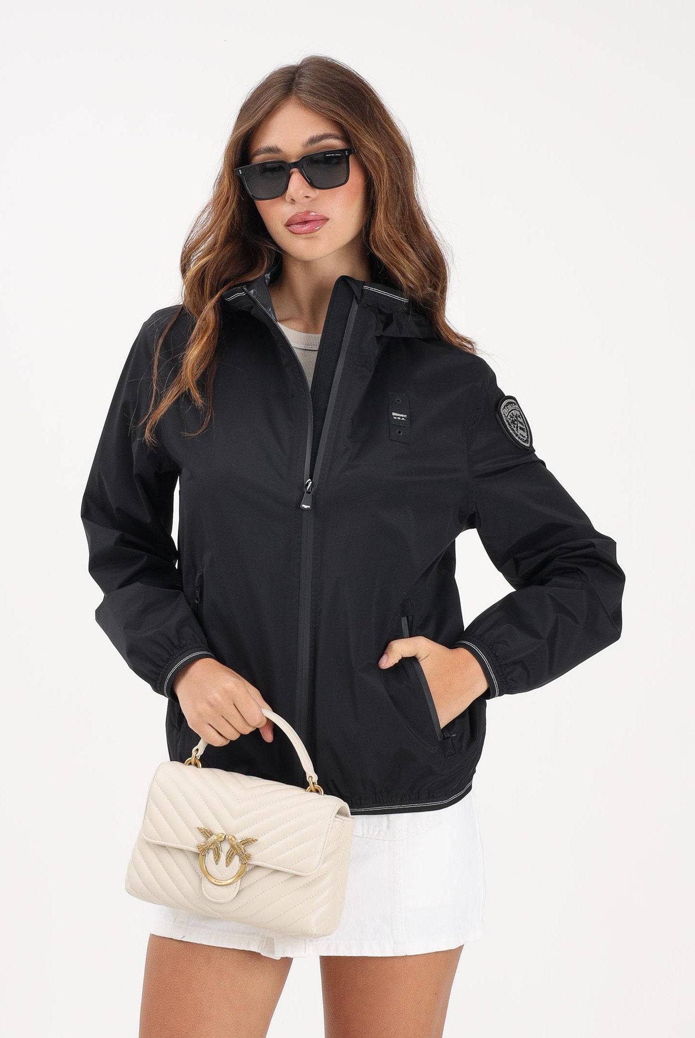 BLAUER Giacca a vento NAY nera da donna 26SBLDC11095-007110 999 BLAUER