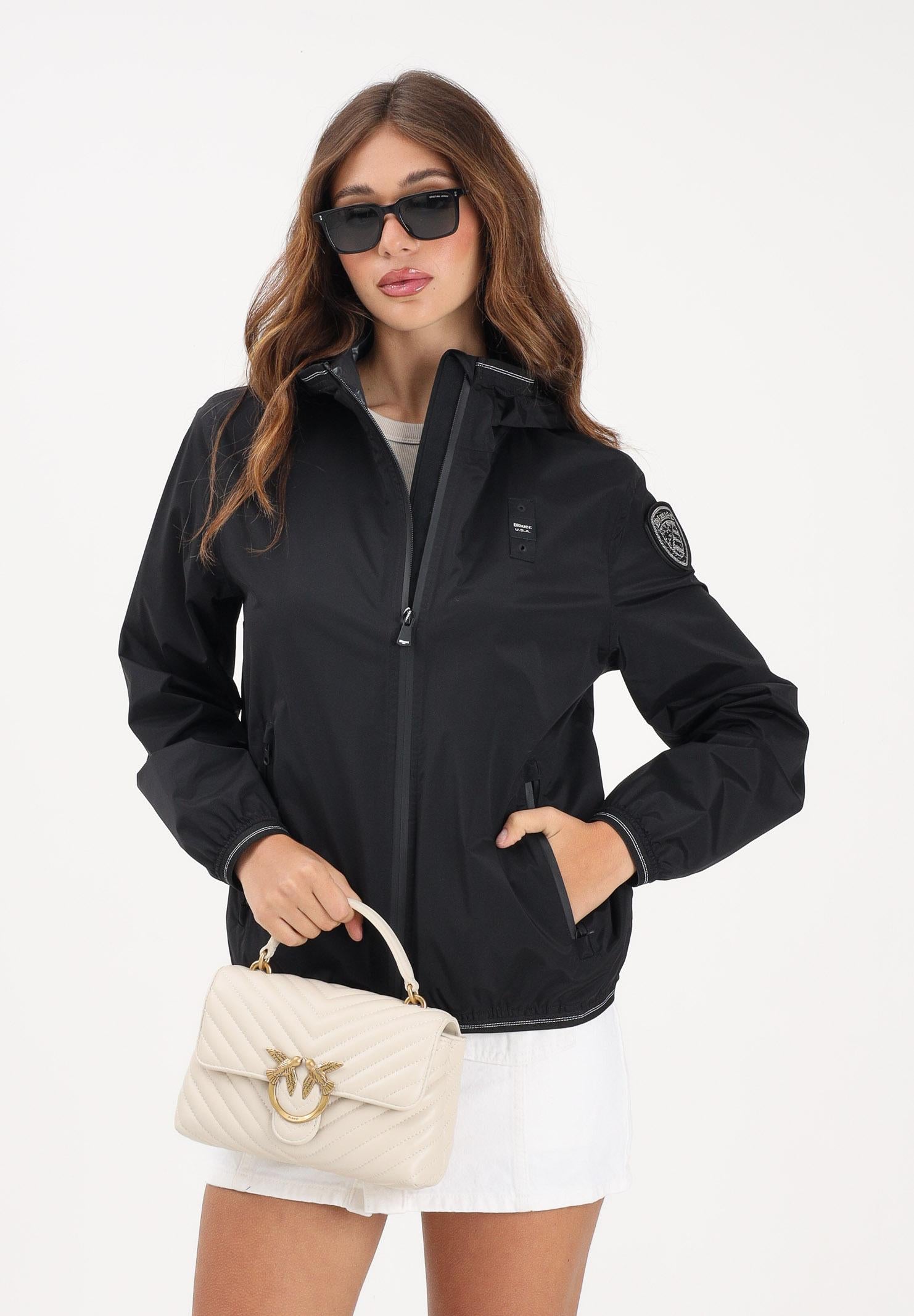 BLAUER Giacca a vento NAY nera da donna 26SBLDC11095-007110 999 BLAUER