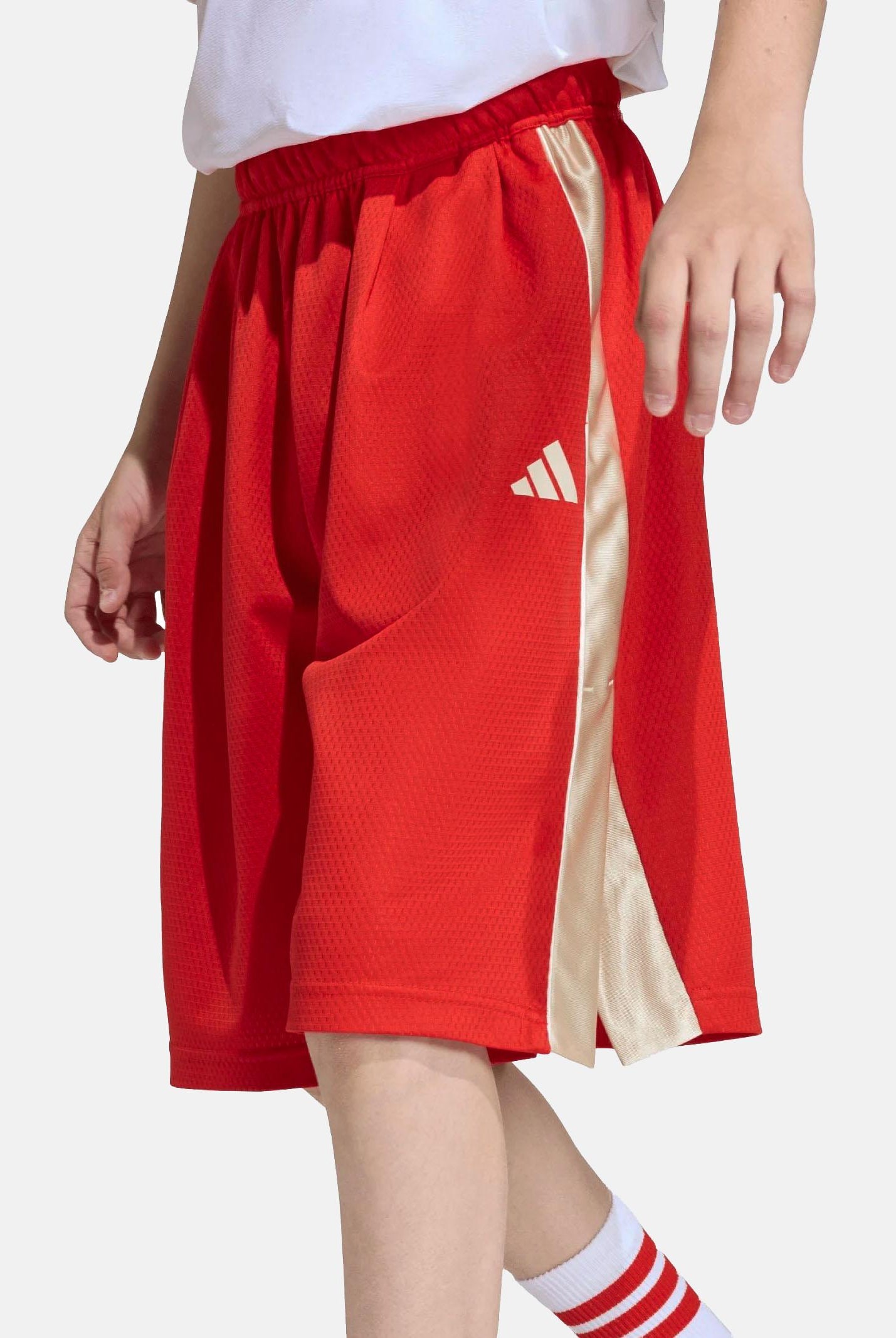ADIDAS PERFORMANCE Shorts sportivo Stadium Mesh rosso da bambino KD3409 . ADIDAS PERFORMANCE