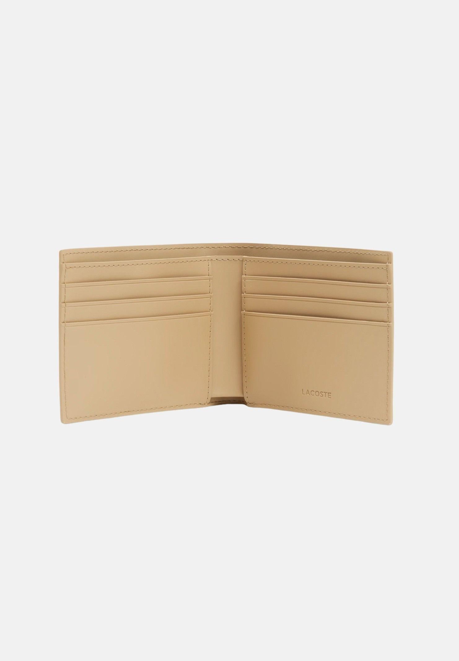 LACOSTE Portafogli The Blend beige da uomo NH3697 R59 LACOSTE