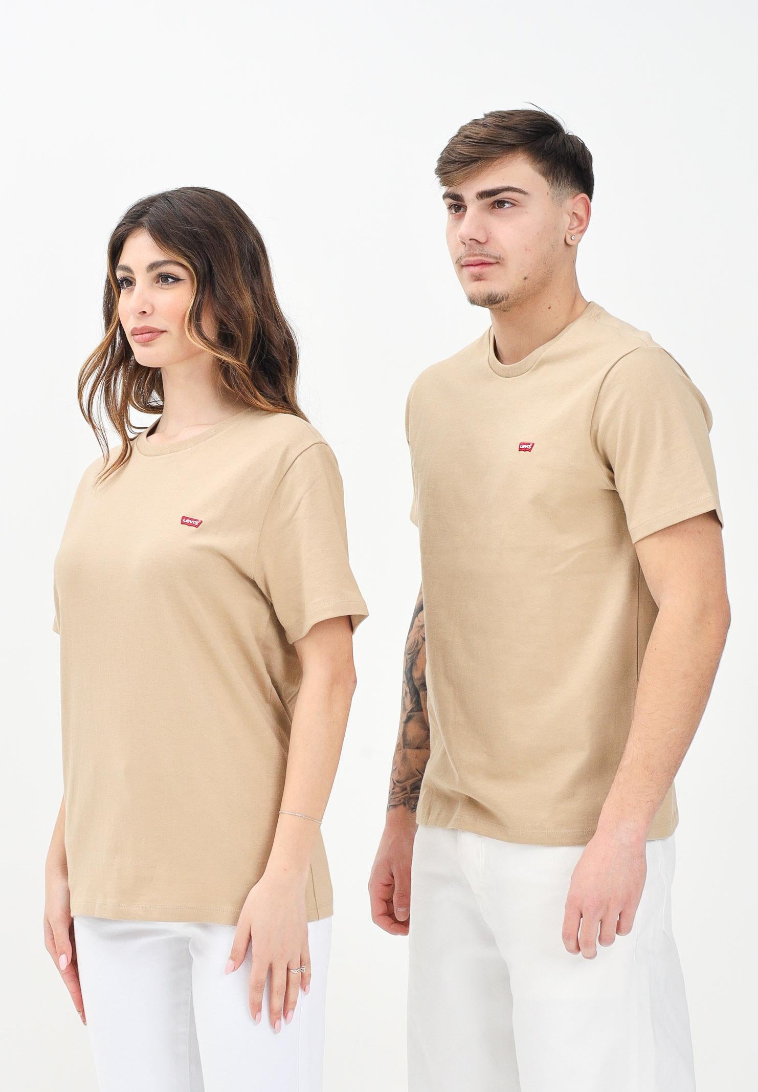 LEVI'S® T-shirt a manica corta Housemark beige per uomo e donna 56605-0261 0261 LEVI'S®