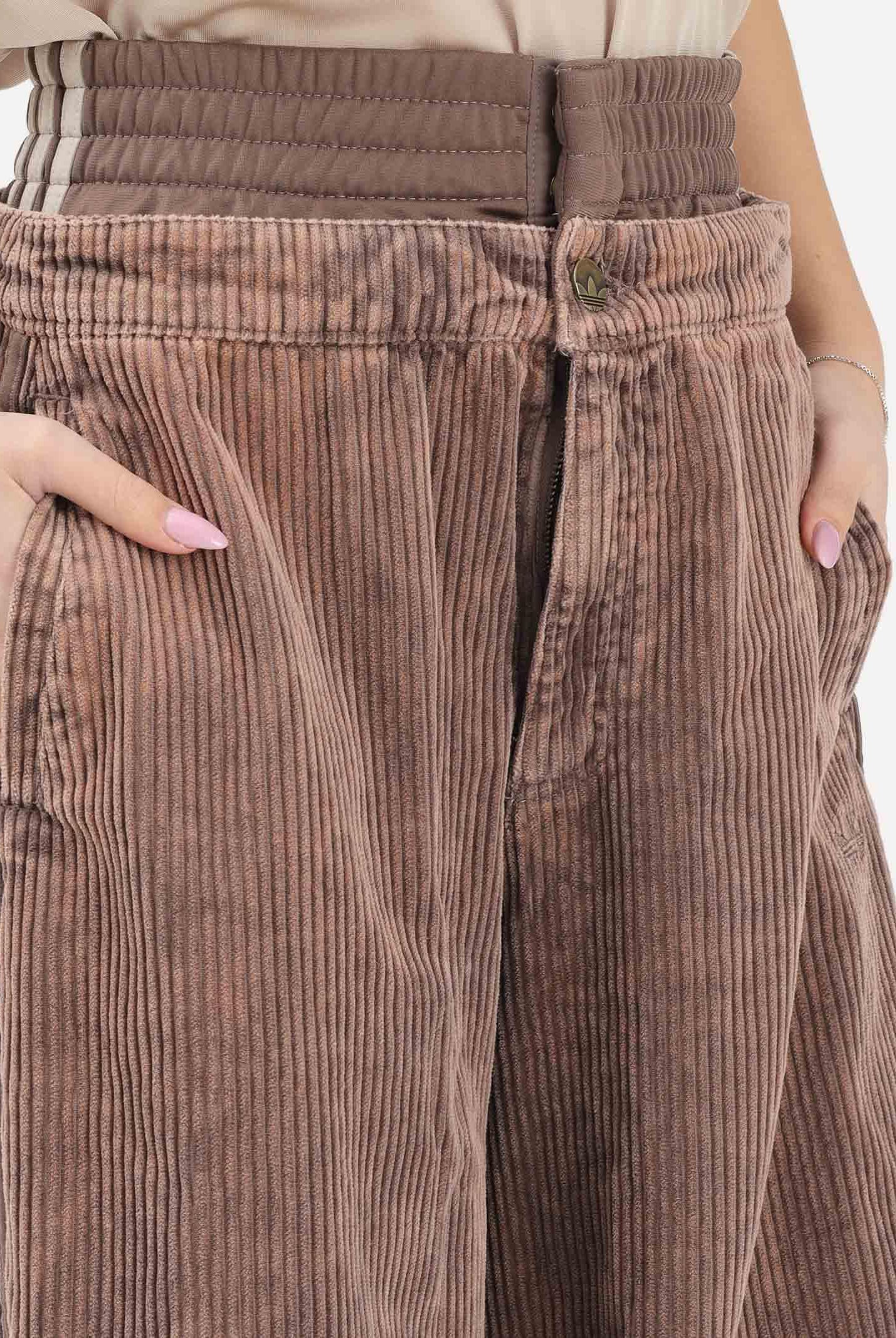 ADIDAS ORIGINALS Pantalone CORDUROY SST OVERSIZED marrone da donna KD8782 . ADIDAS ORIGINALS