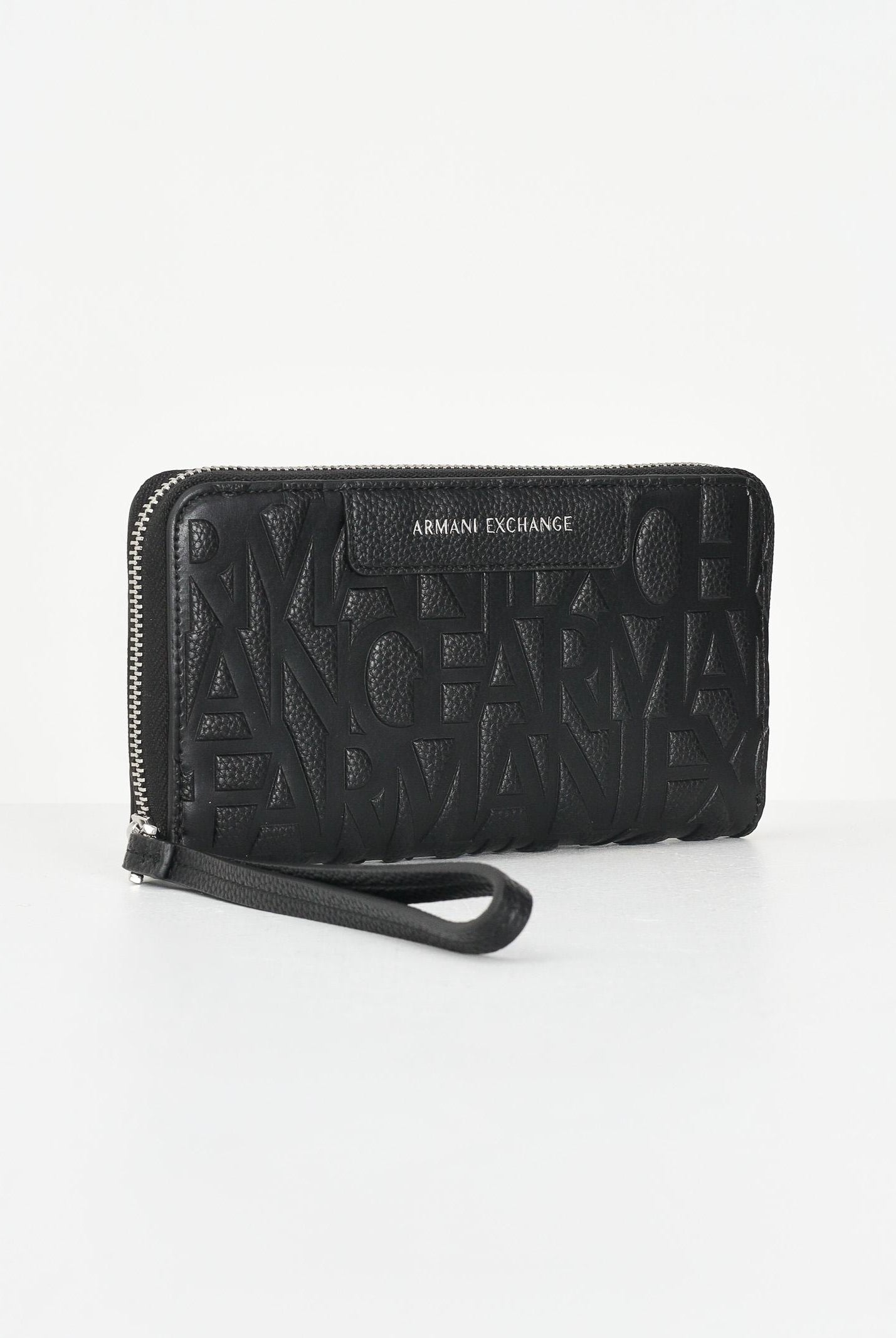 ARMANI EXCHANGE Portafogli nero da donna con logo XW001606AF15774 UC001 ARMANI EXCHANGE