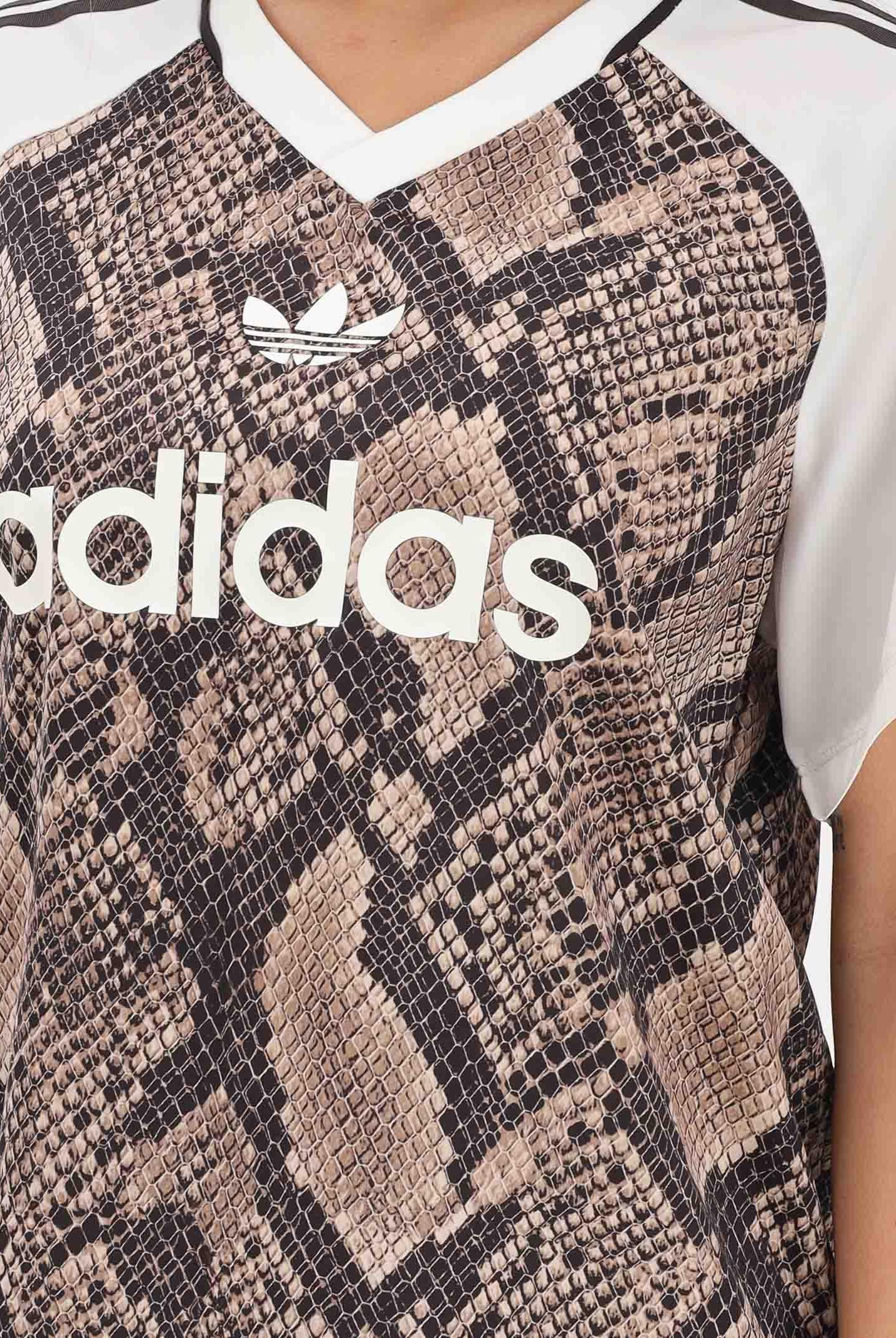ADIDAS ORIGINALS t-shirt Originals beige marrone donna. KX1897 . ADIDAS ORIGINALS