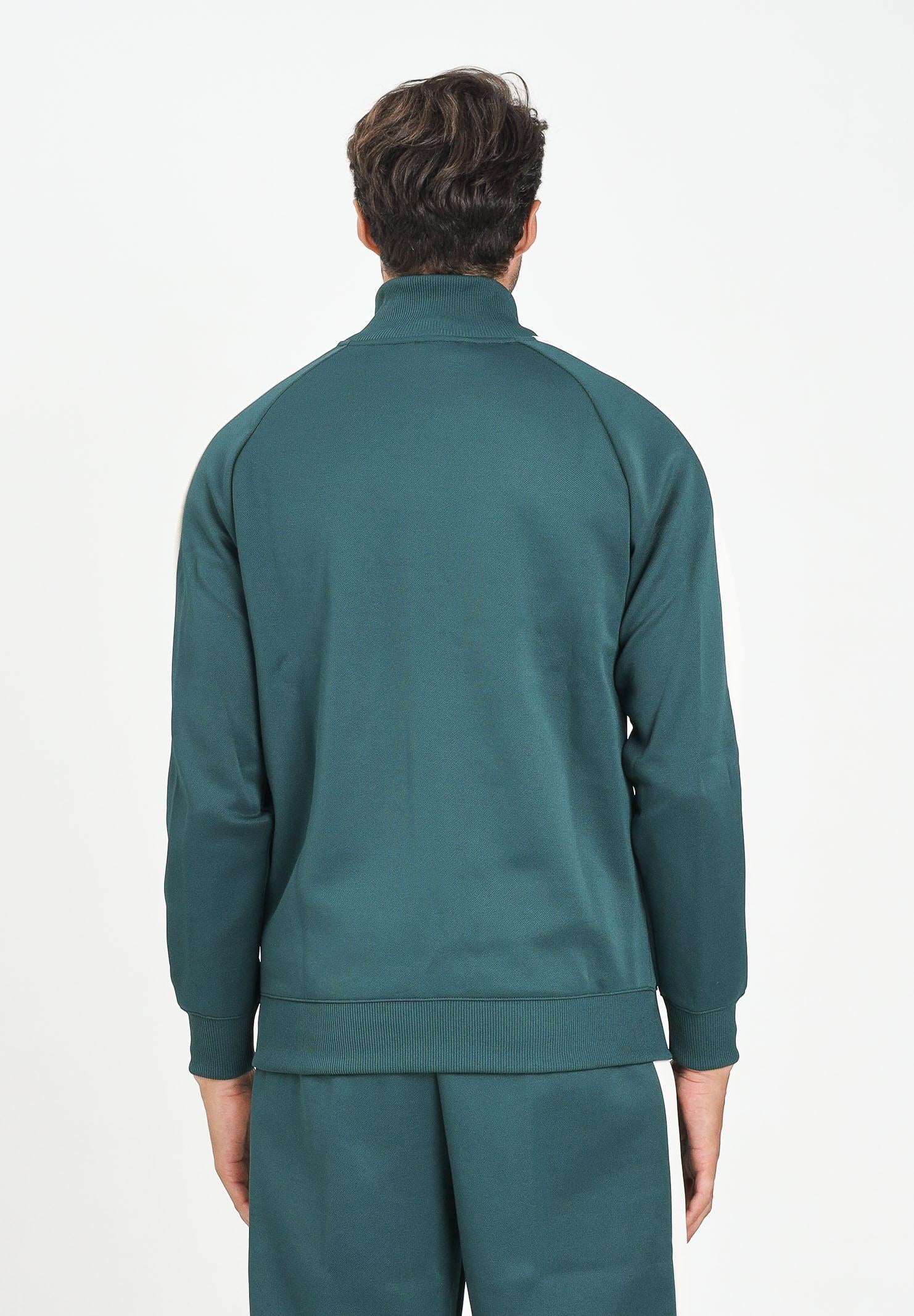PUMA Felpa con zip T7 ALWAYS ON verde petrolio da uomo 629587 75 PUMA