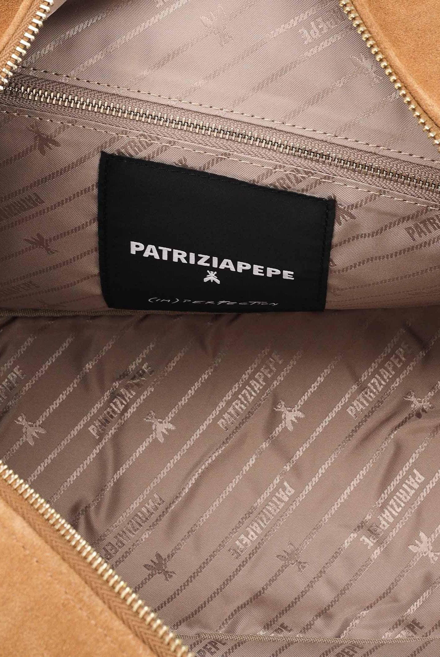PATRIZIA PEPE Shopper (IM)PERFECTION cammello da donna 2B0125L152P B768 PATRIZIA PEPE