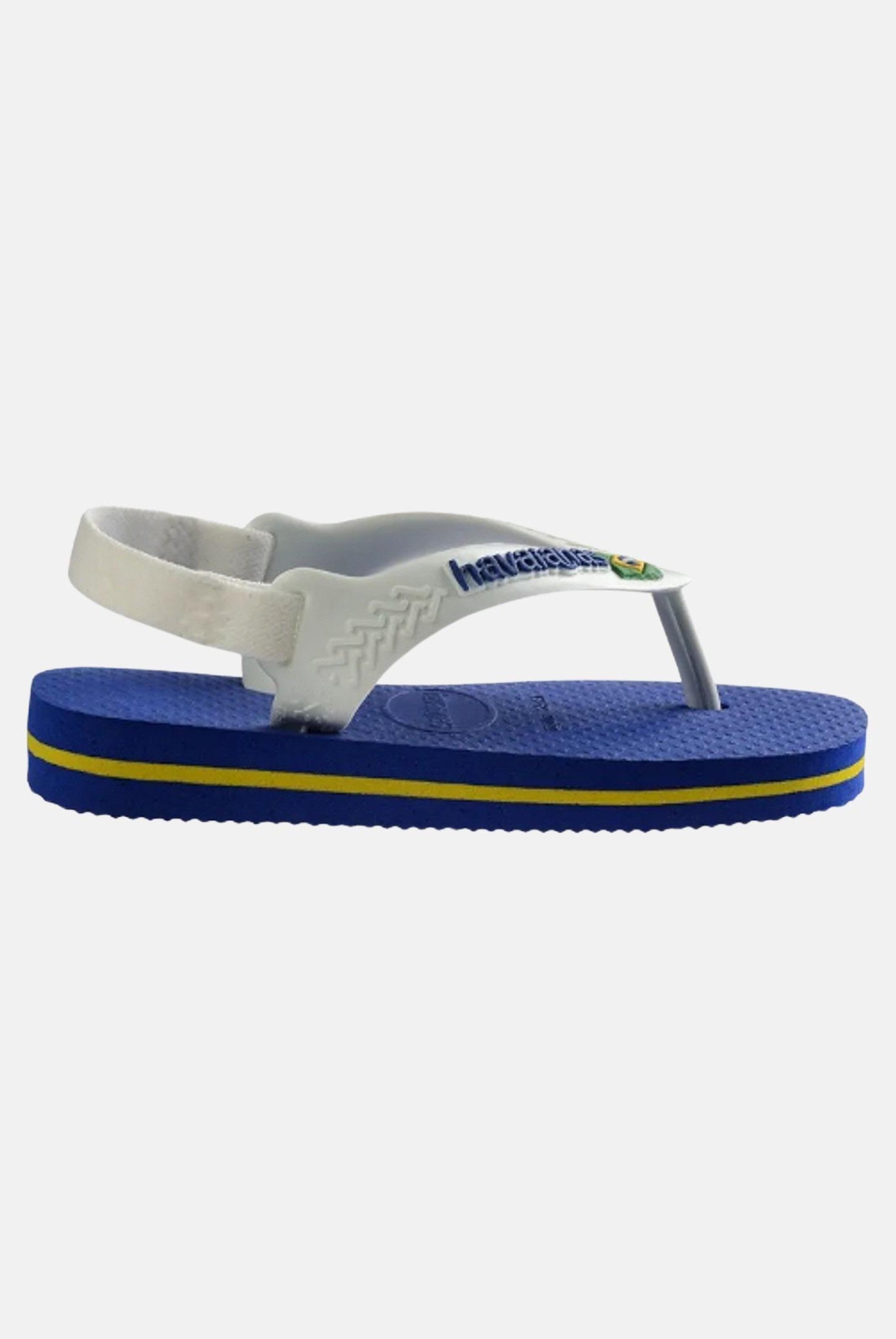 Infradito blu da neonato Brasil Logo II 4140577 2711 HAVAIANAS