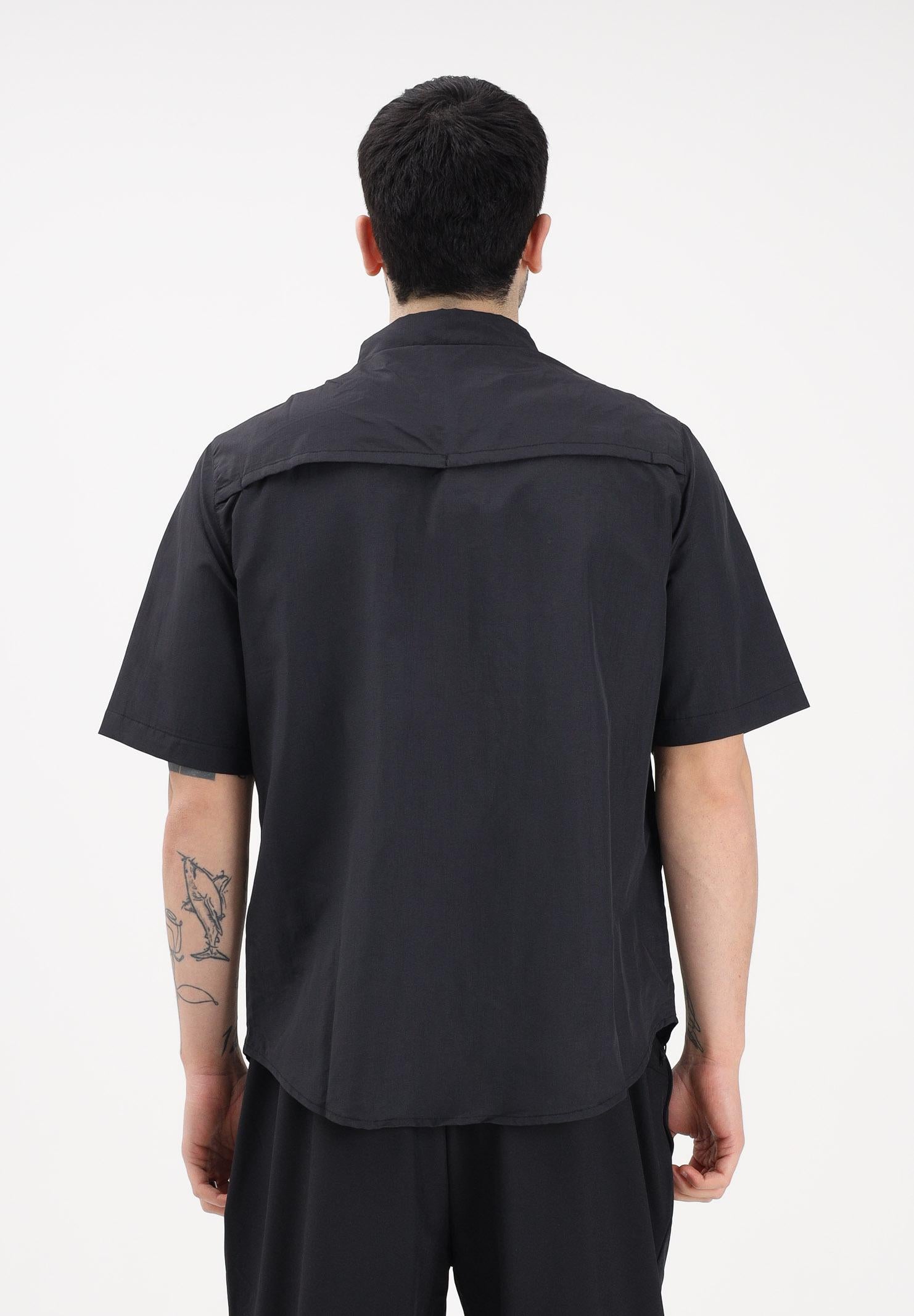 THE NORTH FACE Camicia a manica corta nera da uomo NF0A8FU6JK31 . THE NORTH FACE