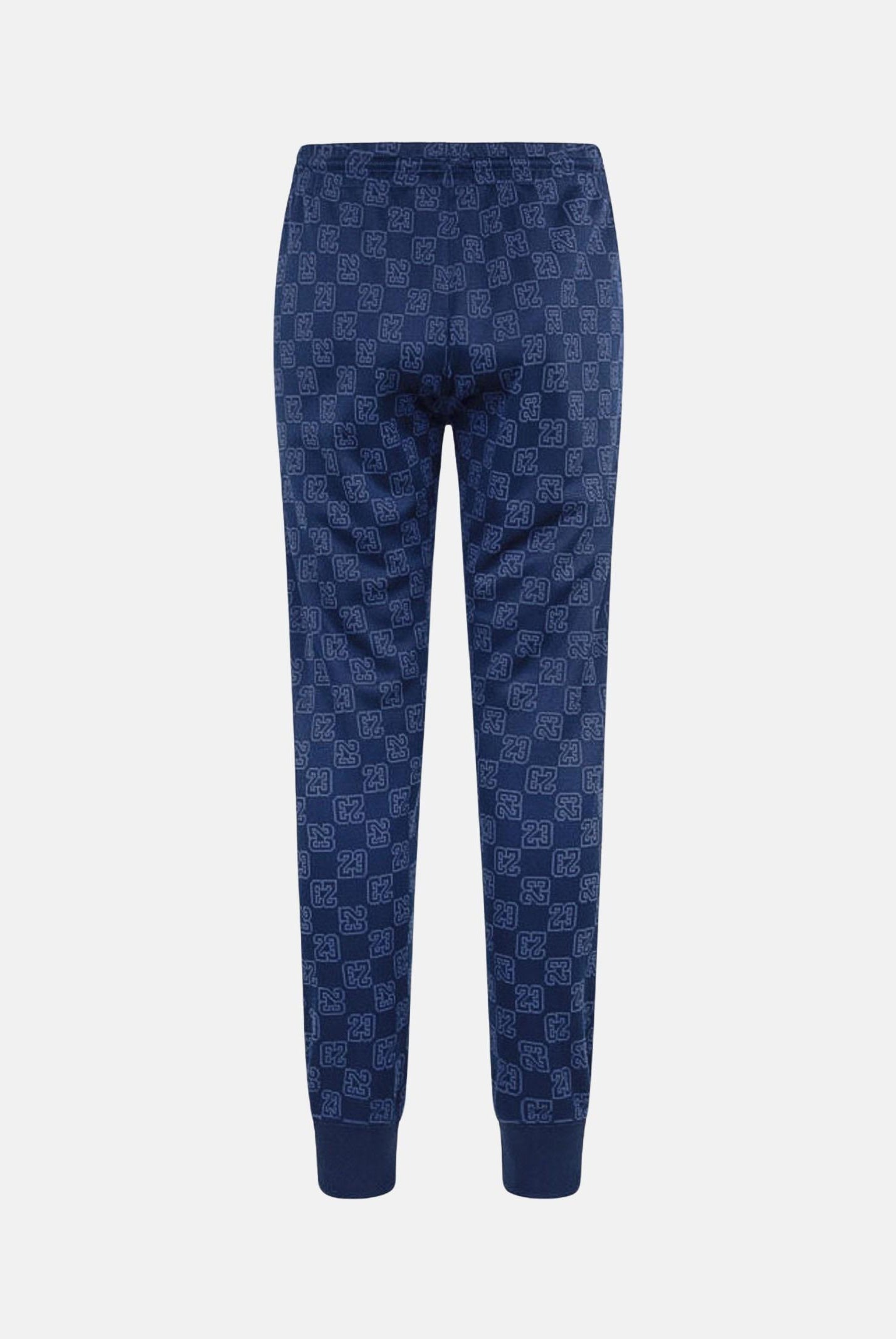 Pantalone sportivo blu da bambino con pattern 23 95D378 U90 JORDAN