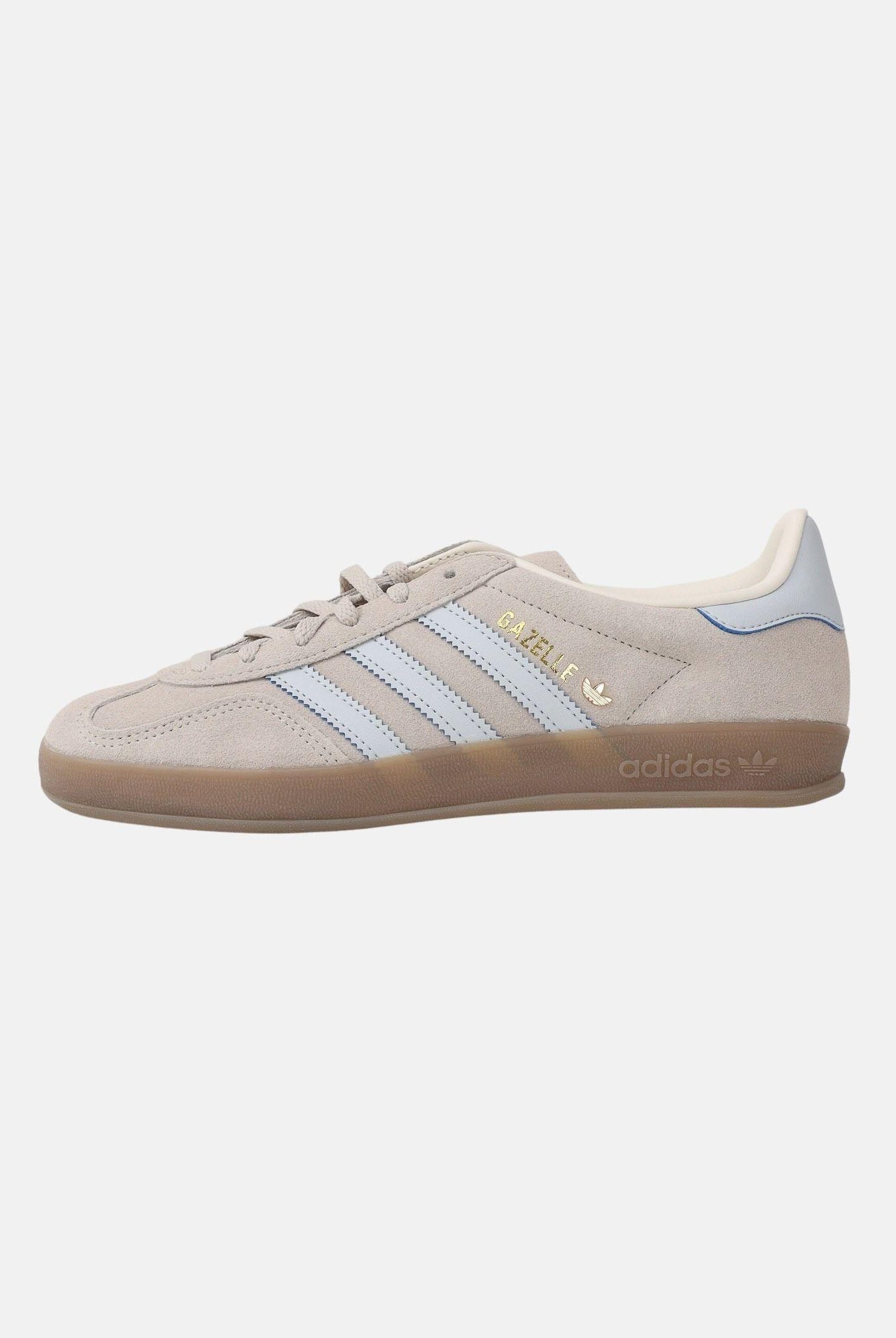 ADIDAS ORIGINALS Sneakers Gazelle Indoor grigie e azzurre per uomo e donna JR2432 . ADIDAS ORIGINALS