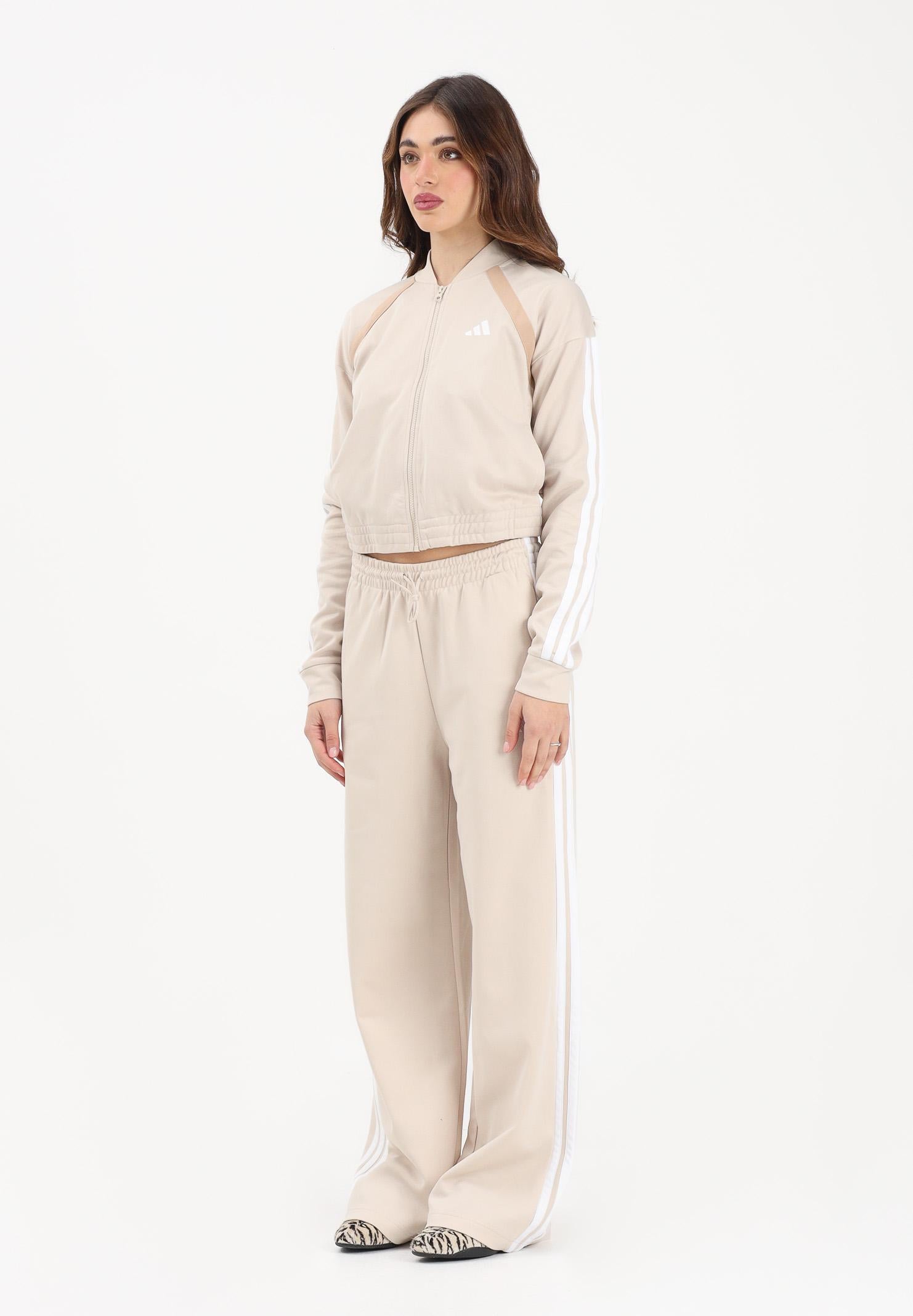 ADIDAS PERFORMANCE Tuta Teamsport beige da donna KB8181 . ADIDAS PERFORMANCE