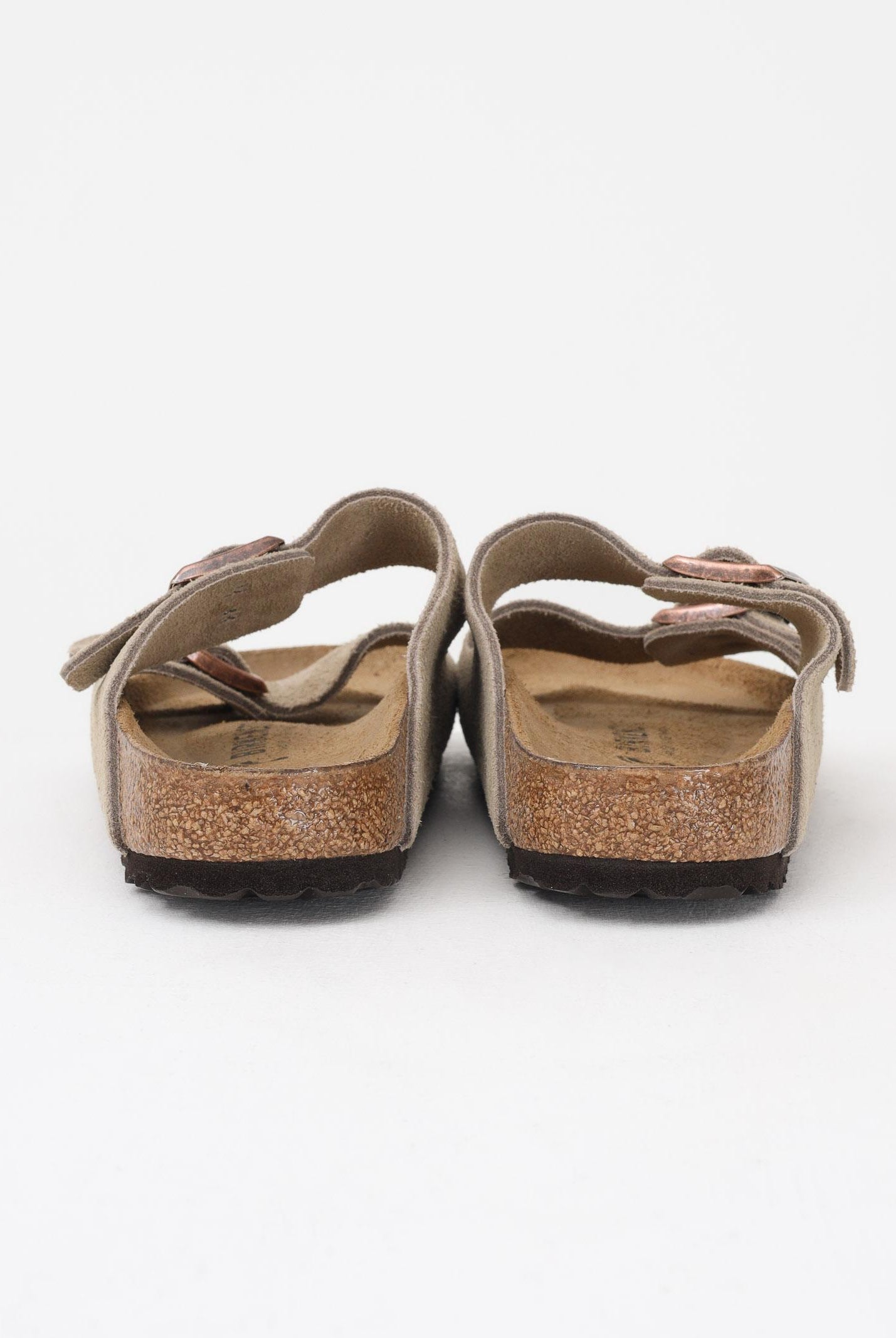 BIRKENSTOCK Ciabatte Arizona color taupe per uomo e donna 051463 . BIRKENSTOCK