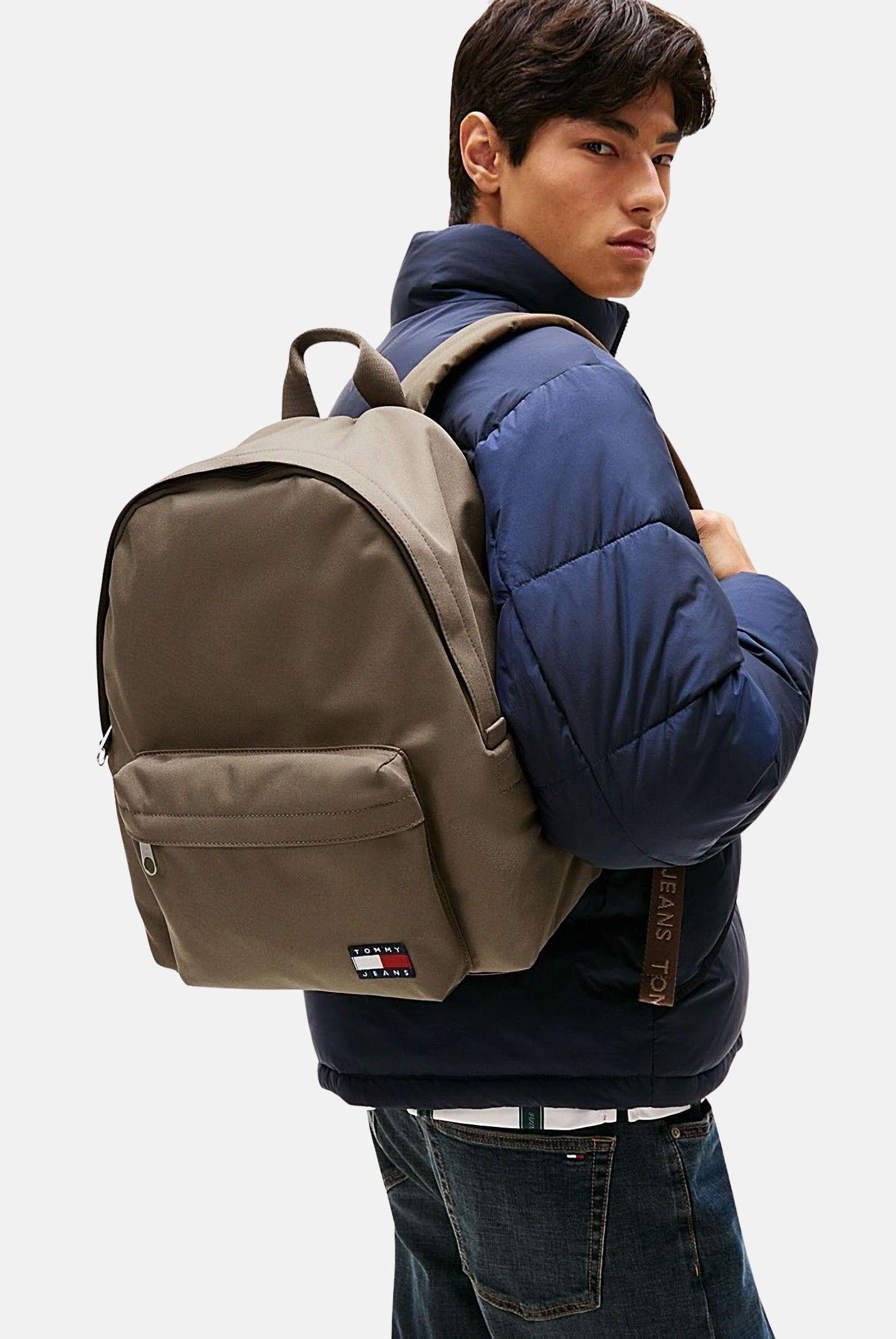 TOMMY JEANS Zaino Essential beige per uomo e donna AM0AM13726 AEN TOMMY JEANS