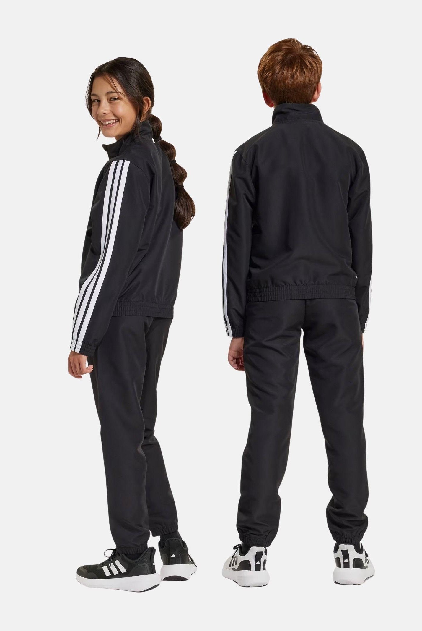 ADIDAS PERFORMANCE Tuta Climacool Essential nera per bambino e bambina JD6506 . ADIDAS PERFORMANCE