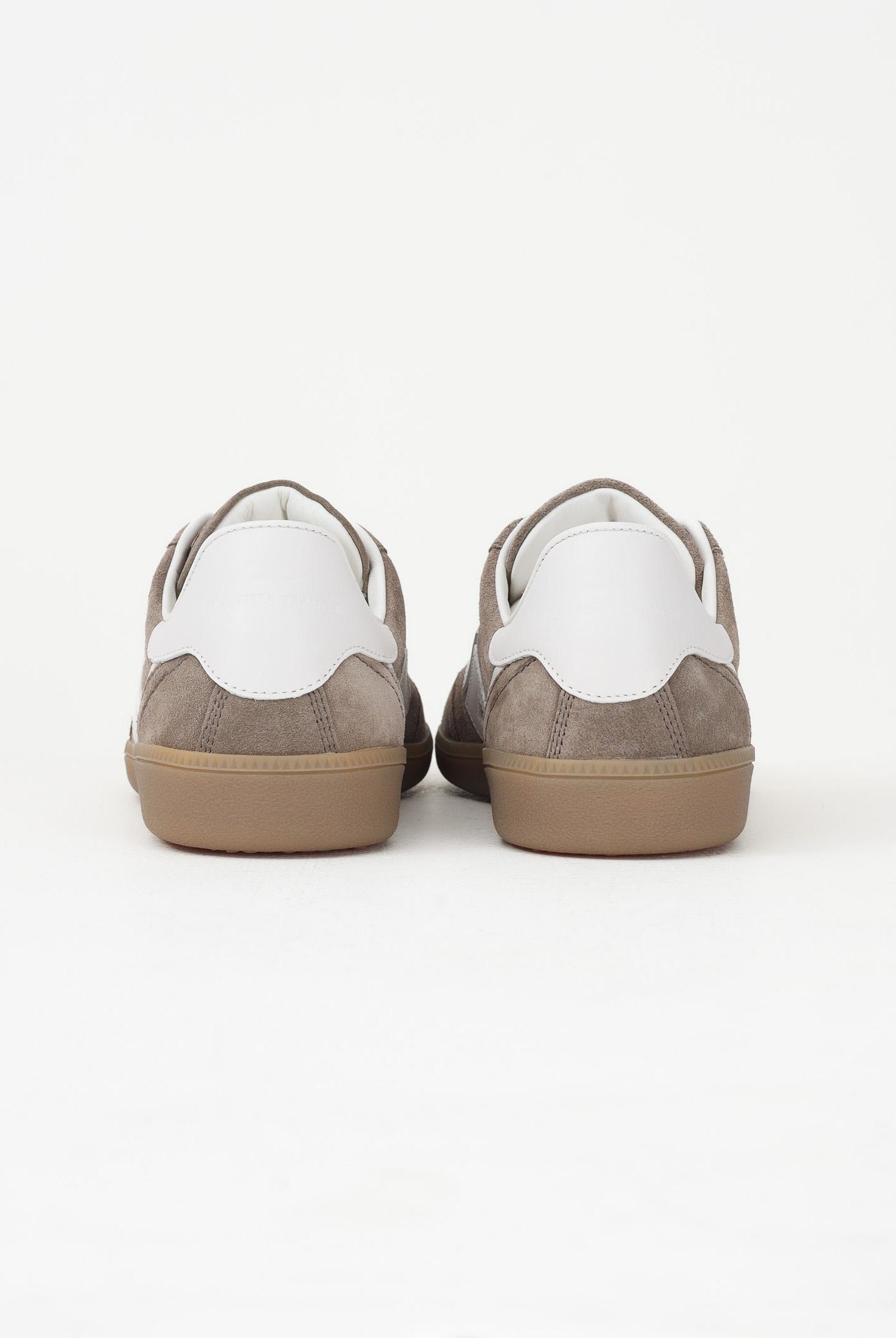 ELISABETTA FRANCHI Sneakers argilla e avorio da donna con logo SA61G61E2 FC5 ELISABETTA FRANCHI