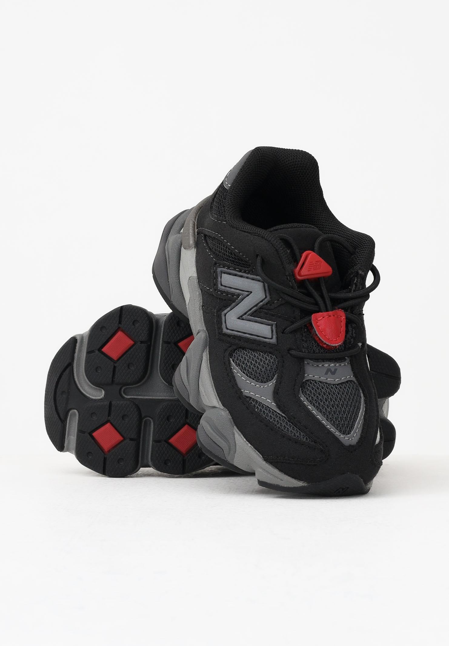 NEW BALANCE Sneakers 9060 Bungee nere da neonato IV9060BK . NEW BALANCE