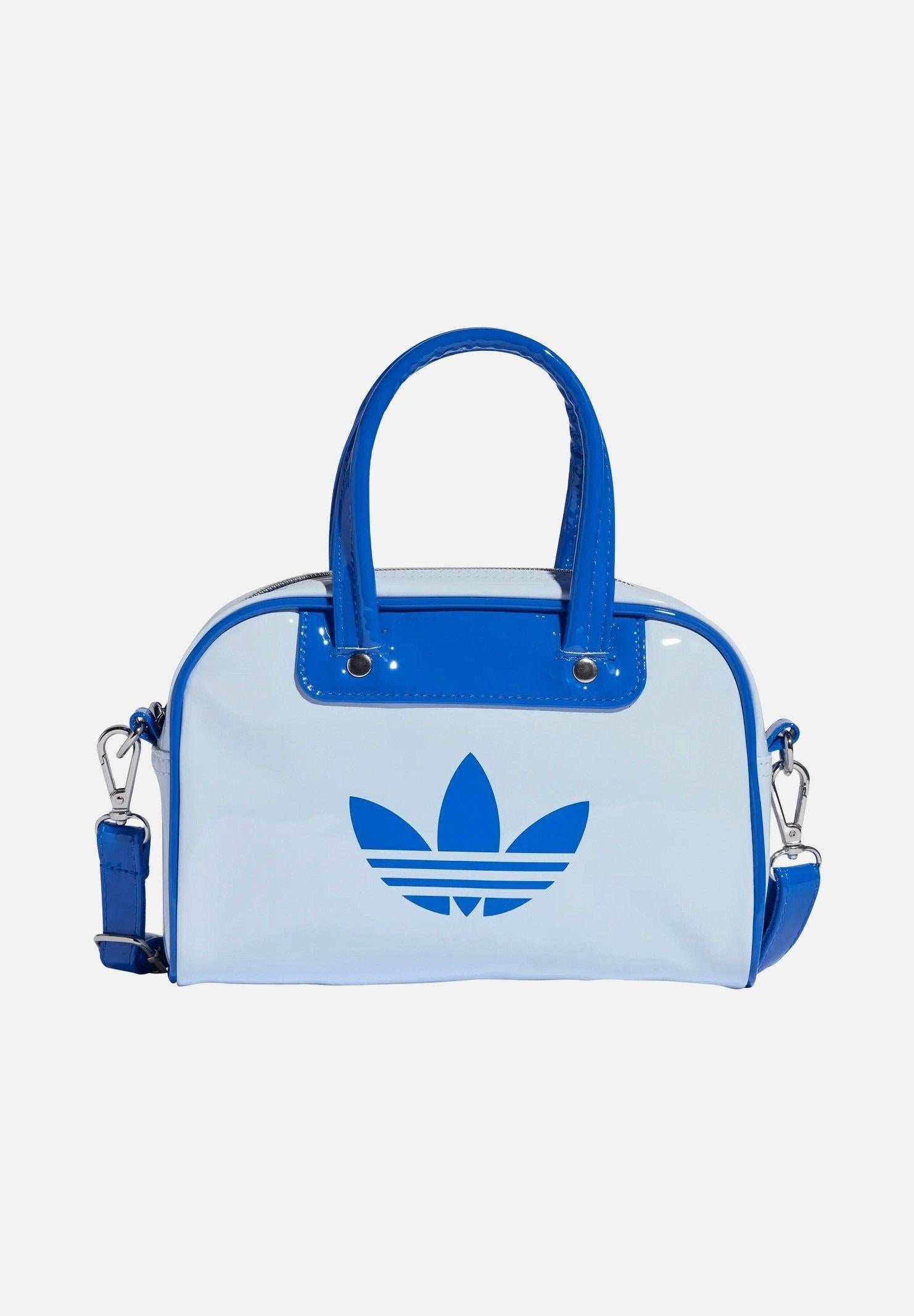 ADIDAS ORIGINALS Borsa a mano Adicolor Mini Bowling azzurra da donna KC9044 . ADIDAS ORIGINALS