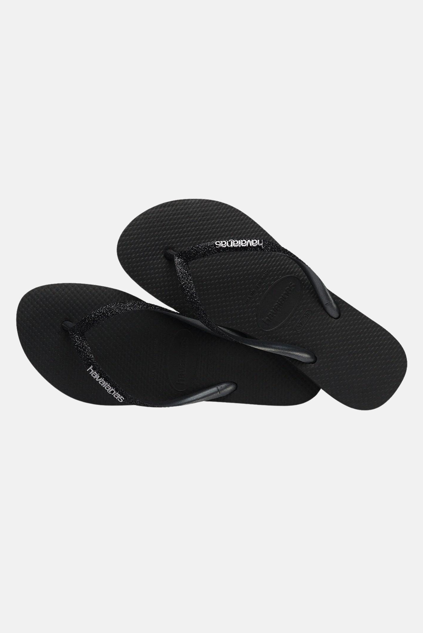HAVAIANAS Infradito Havaianas Slim Glitter II neri da donna 4146975. 1069 HAVAIANAS