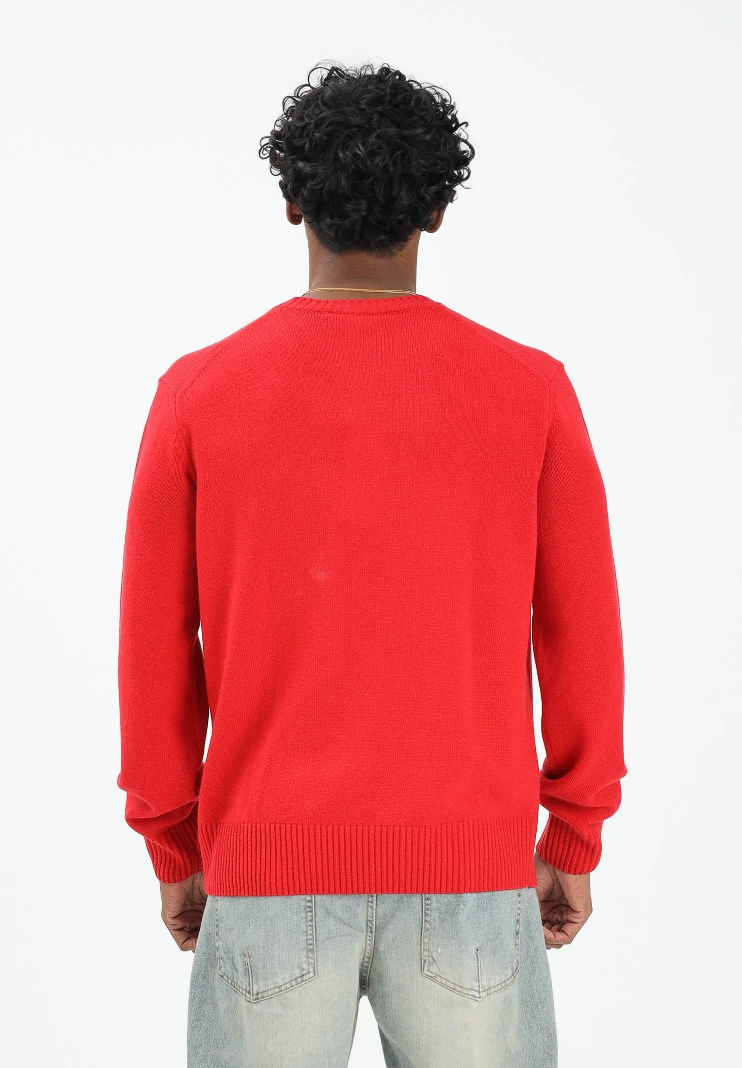 LACOSTE Maglioncino girocollo rosso da uomo AH2916 240 LACOSTE